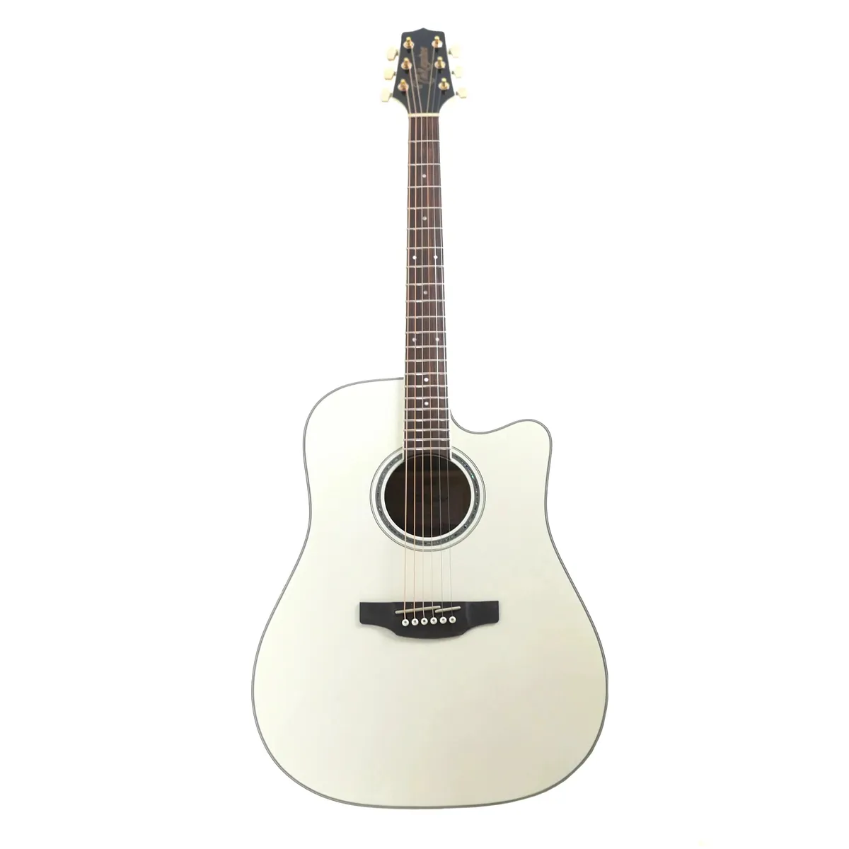 Takamine GD37CE-PW Pearl White Acoustic-Electric Dreadnought Guitar — Complete Bundle with $396 in Lessons and Accessories Included Free - Image 5