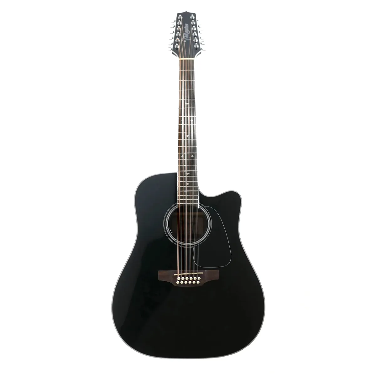 Takamine GD38CE-BLK Black 12-String Acoustic-Electric Guitar — Complete Bundle with $396 in Lessons and Accessories Included Free - Image 5