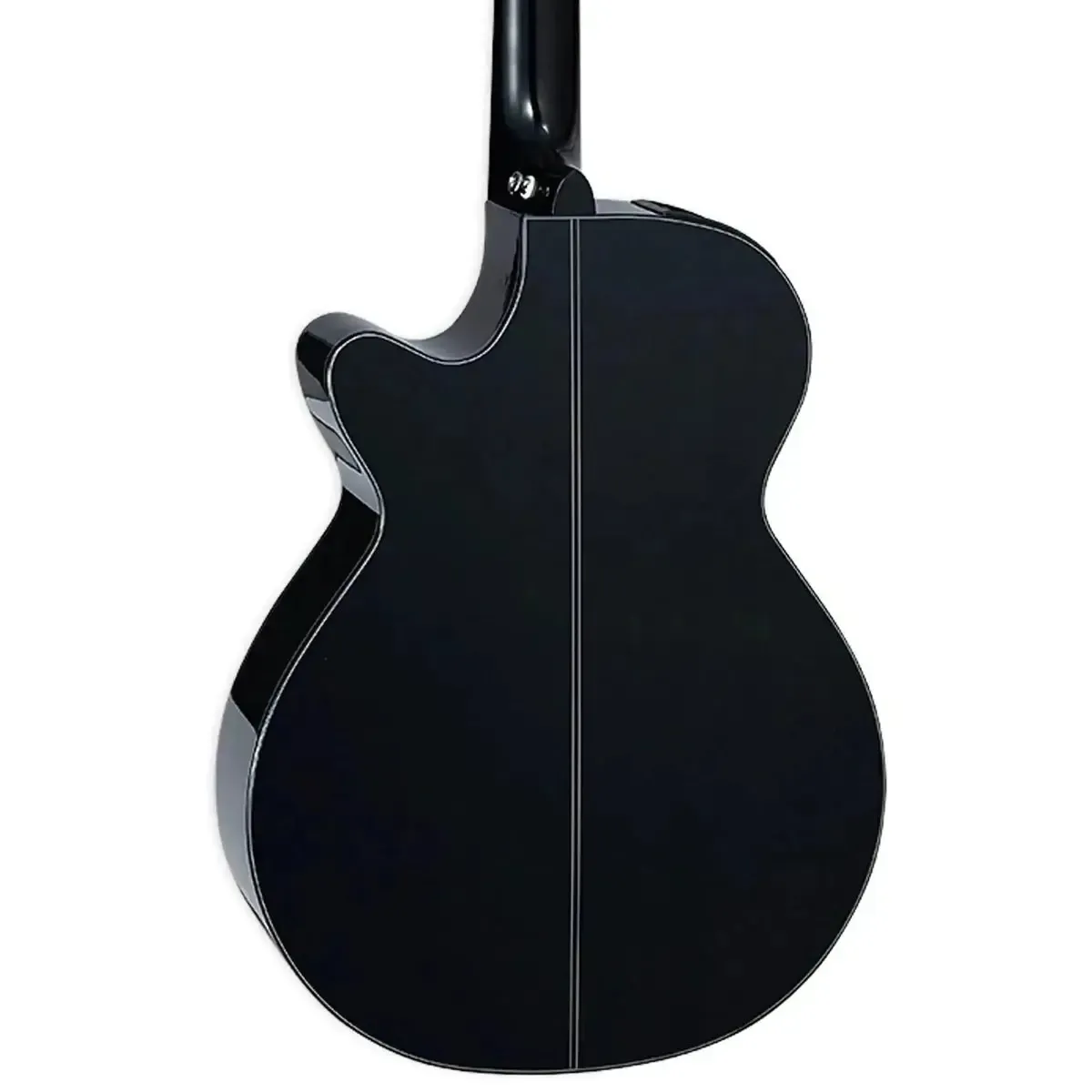Takamine GF30CE BLK FX Cutaway Acoustic-Electric Guitar - Black - Image 2