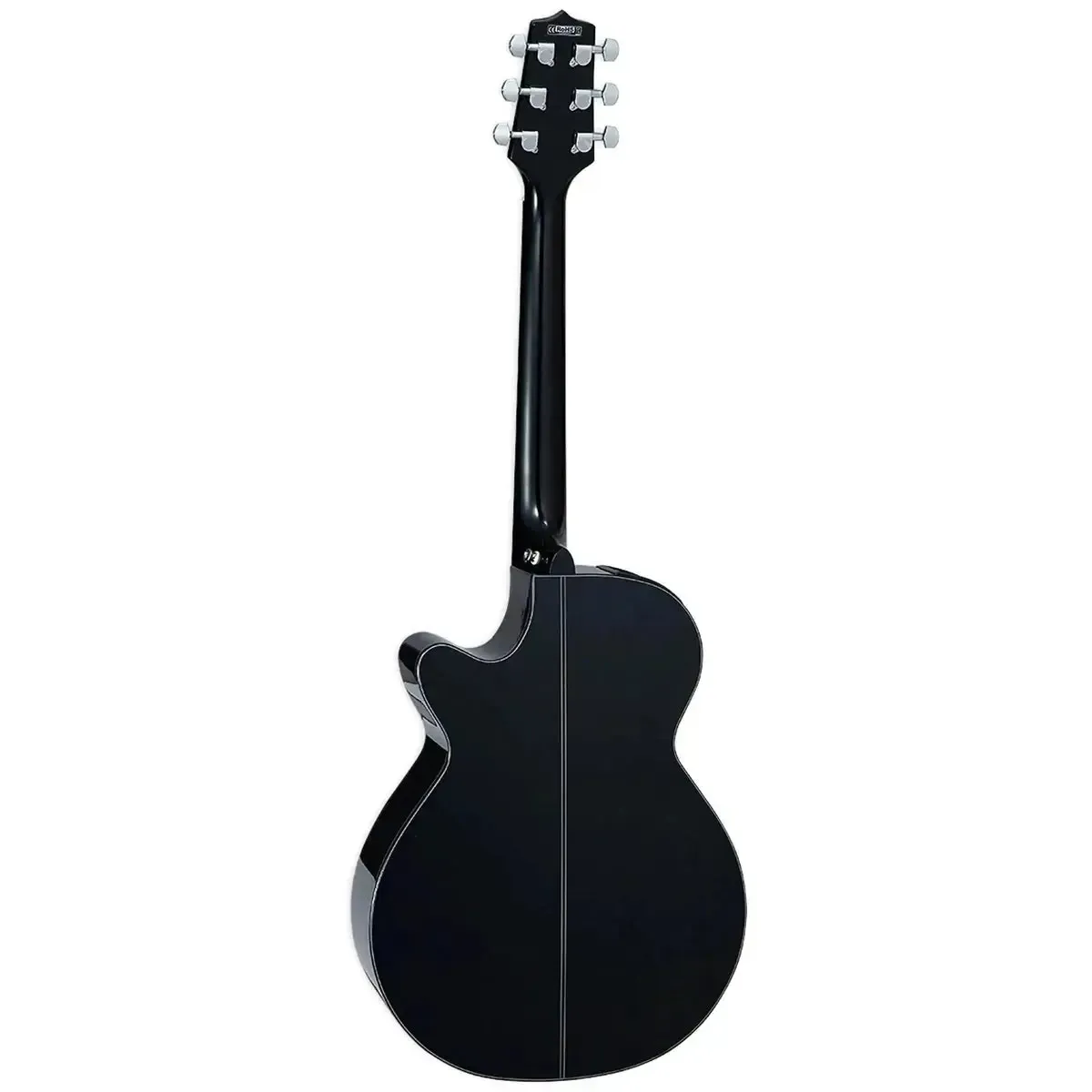 Takamine GF30CE BLK FX Cutaway Acoustic-Electric Guitar - Black - Image 4