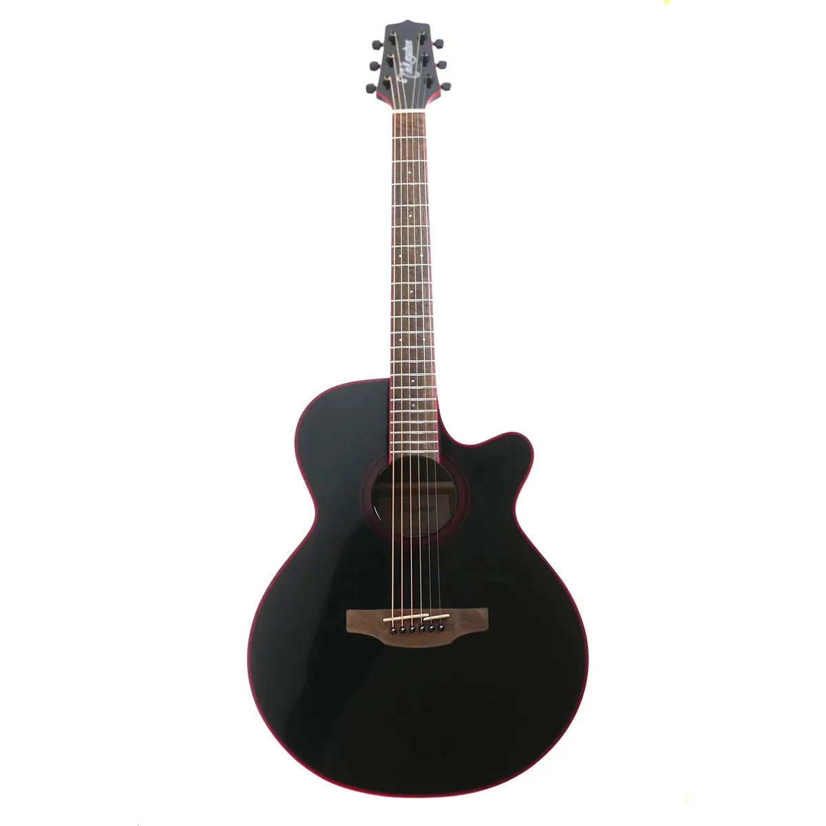 Takamine GF49CE-CB Cosmic Black Sparkle Acoustic-Electric Grand Concert Guitar — Complete Bundle with $396 in Lessons and Accessories Included Free - Image 5