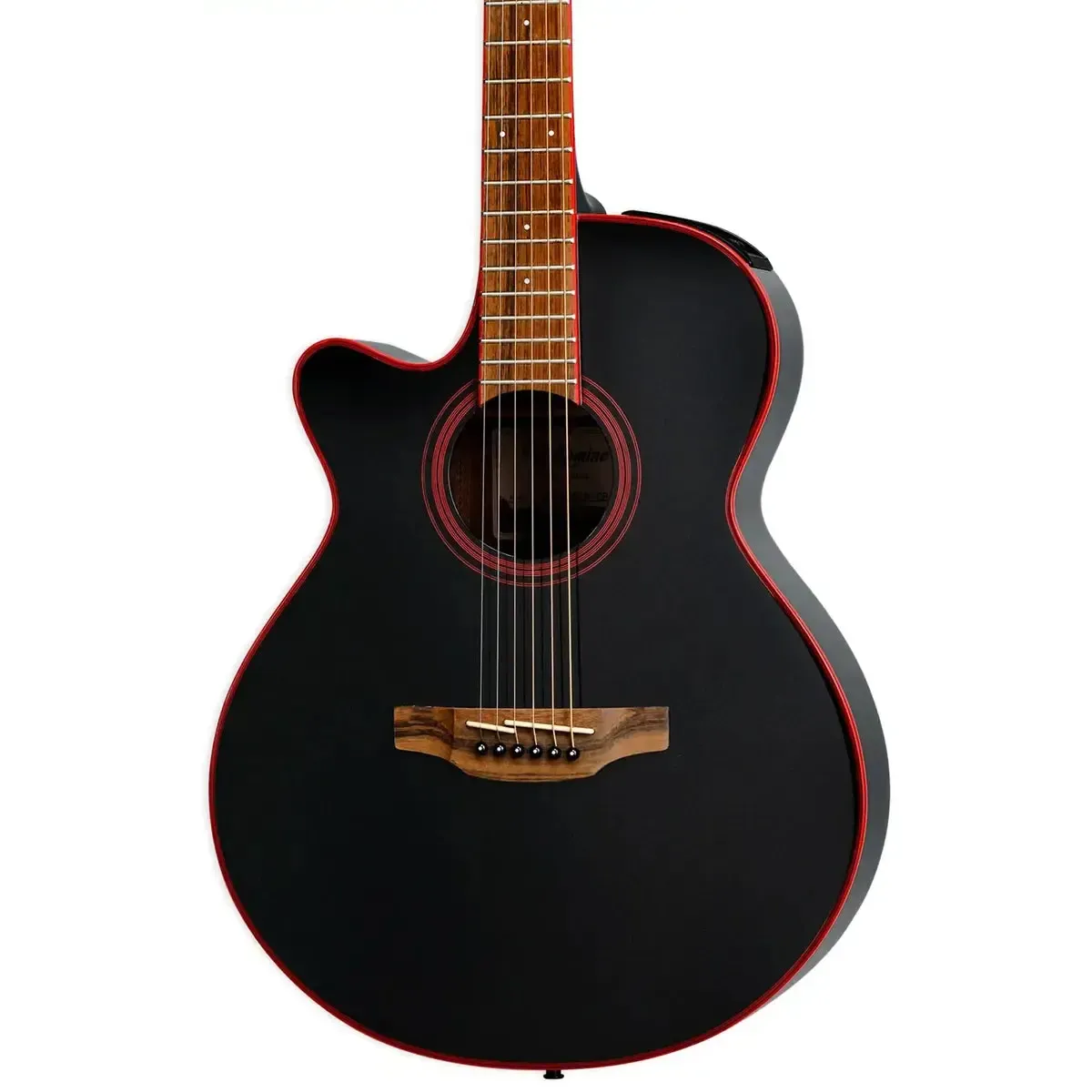 Takamine GF49CE-LH CB Black Acoustic-Electric Guitar - Left-Handed