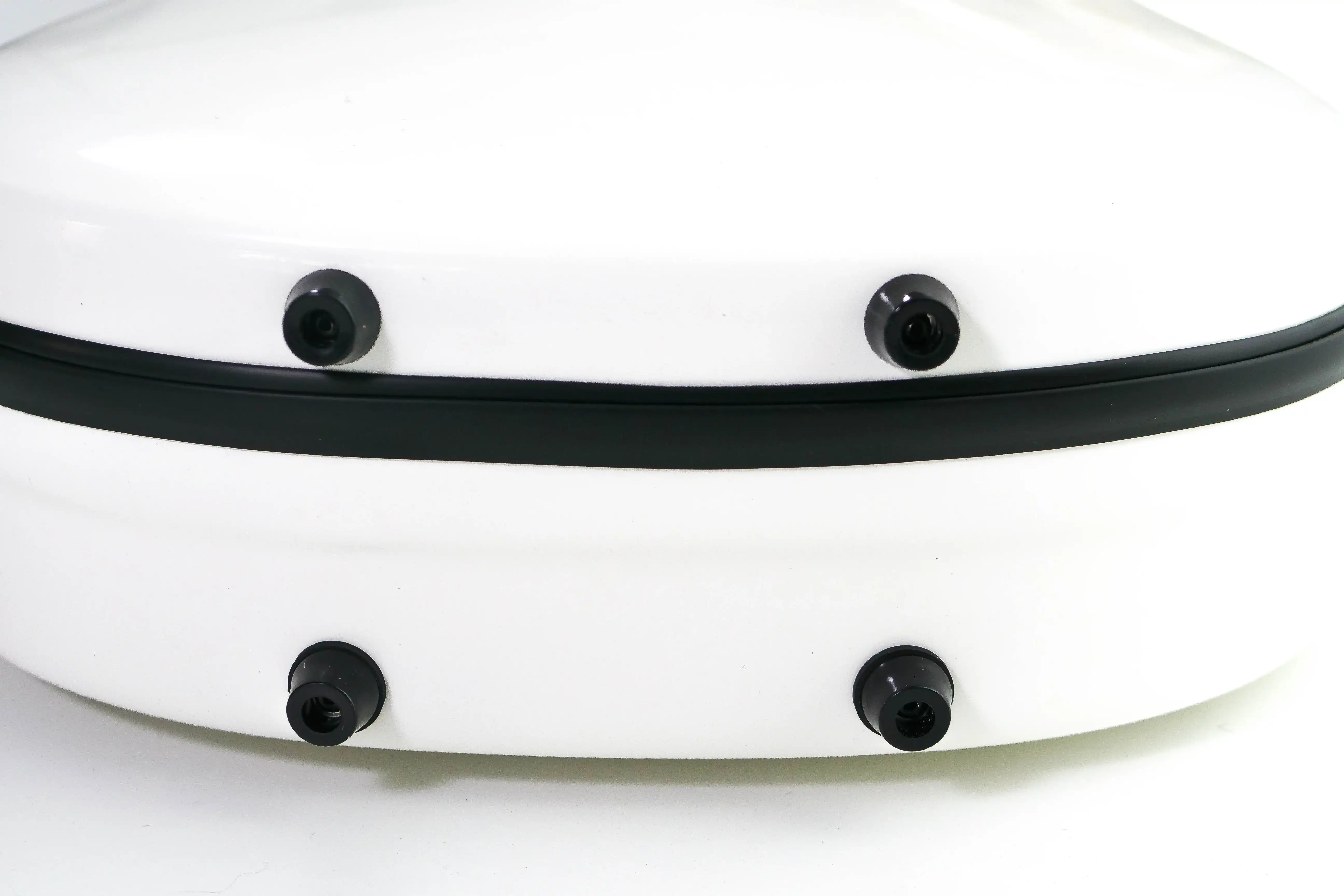 Tenor Ukulele White Fiberglass Hardshell Case - Image 8