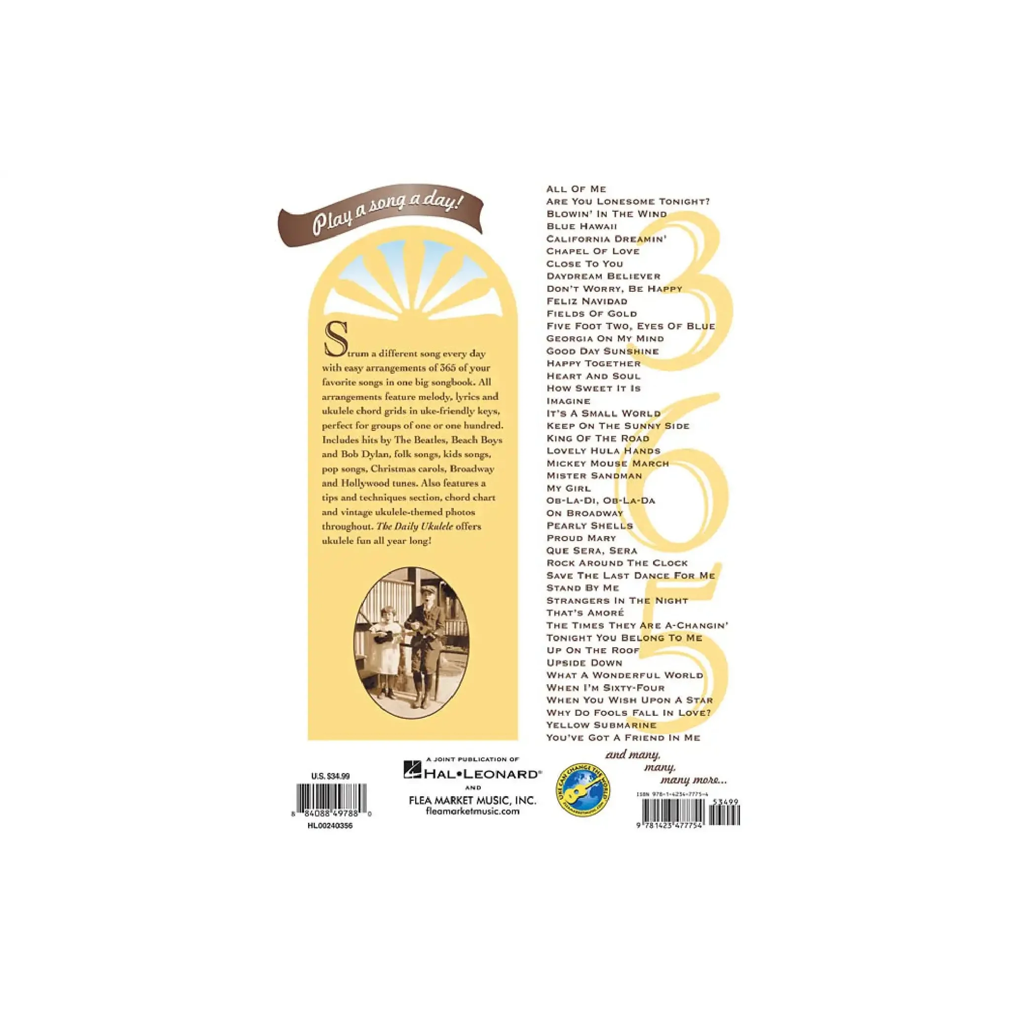 The Daily Ukulele 365 Songs For Better Living - DISCOUNTED - Image 2
