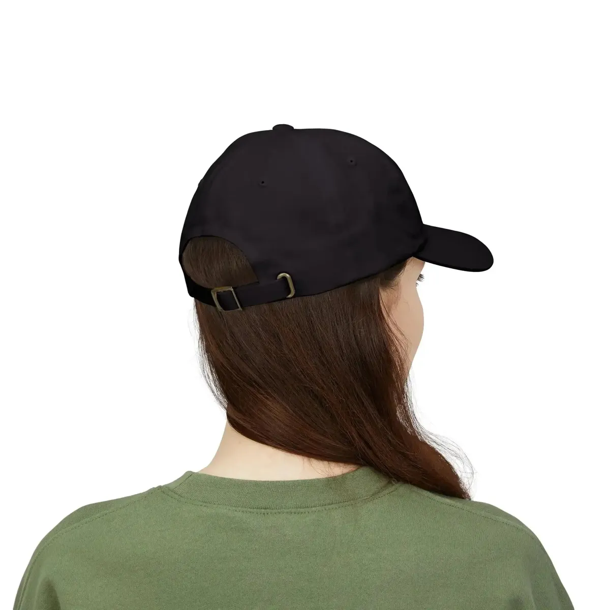 Uke Like The Pros 10th Anniversary Embroidered Dad Cap - Black on Black - Image 7