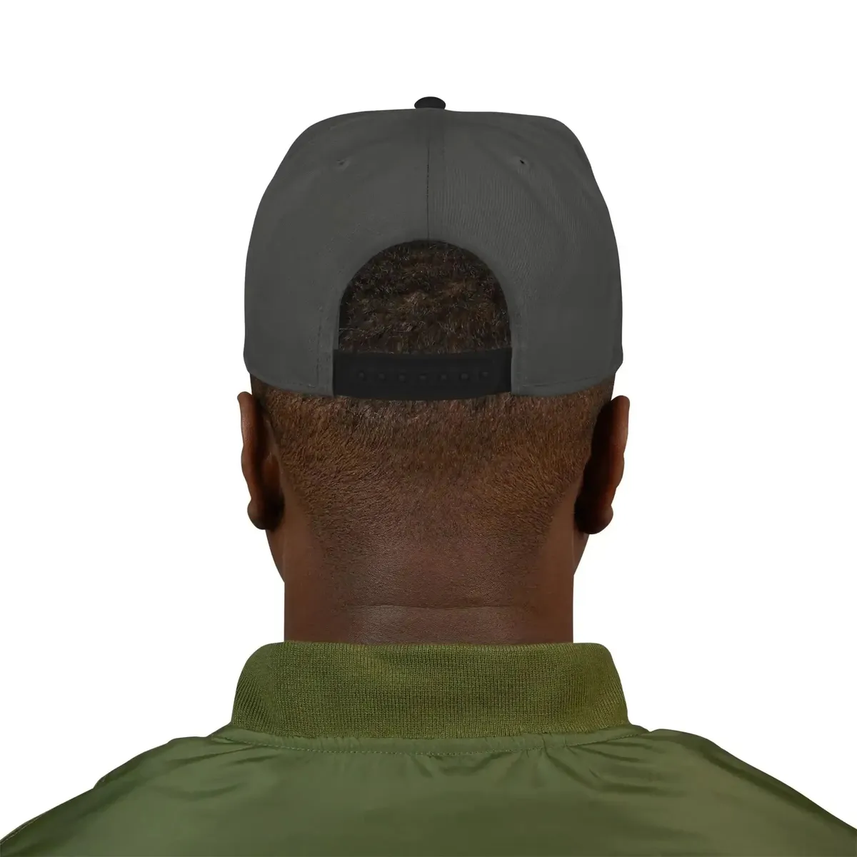 Uke Like The Pros 10th Anniversary Embroidered Snapback Hat - Black Logo - Image 12