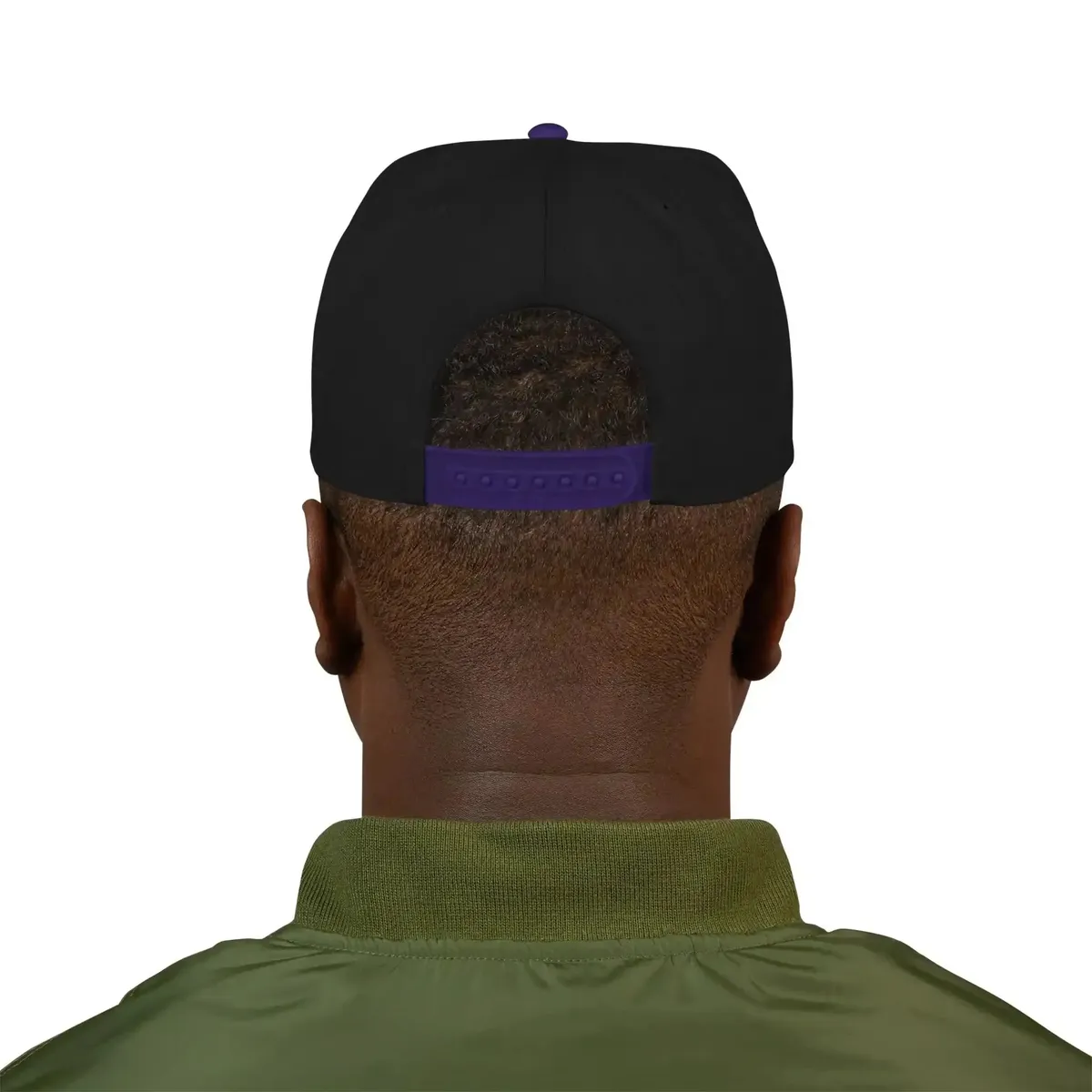 Uke Like The Pros 10th Anniversary Embroidered Snapback Hat - Black Logo - Image 24