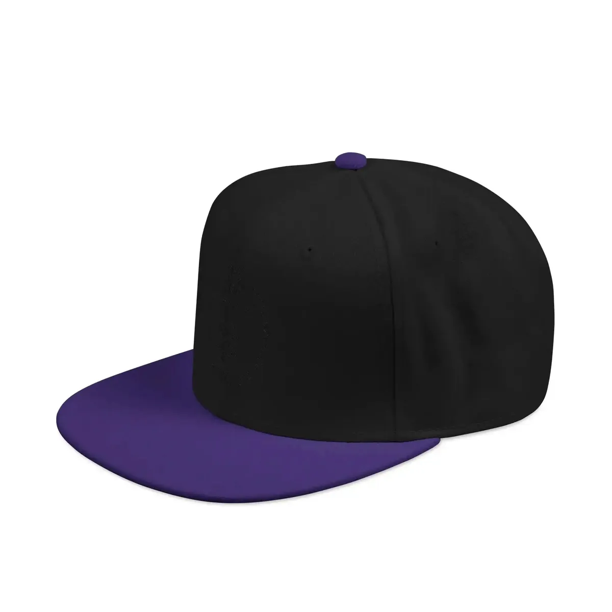 Uke Like The Pros 10th Anniversary Embroidered Snapback Hat - Black Logo - Image 5