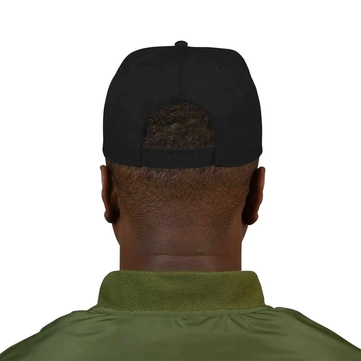 Uke Like The Pros 10th Anniversary Embroidered Snapback Hat - White Logo - Image 4