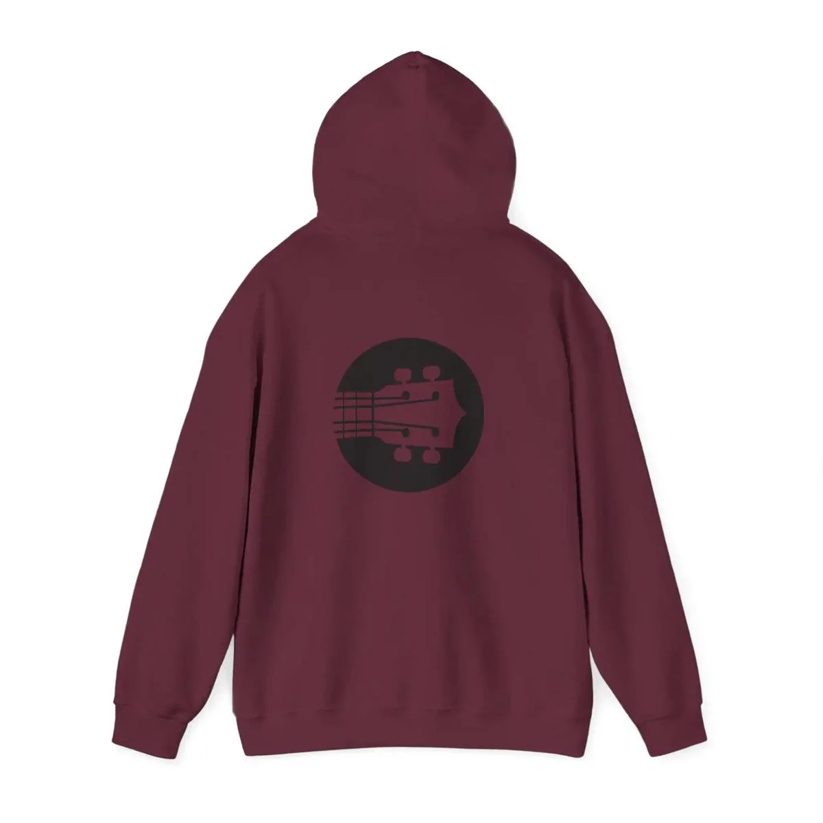 Uke Like The Pros Hoodie - Black Logo Pullover - Image 26