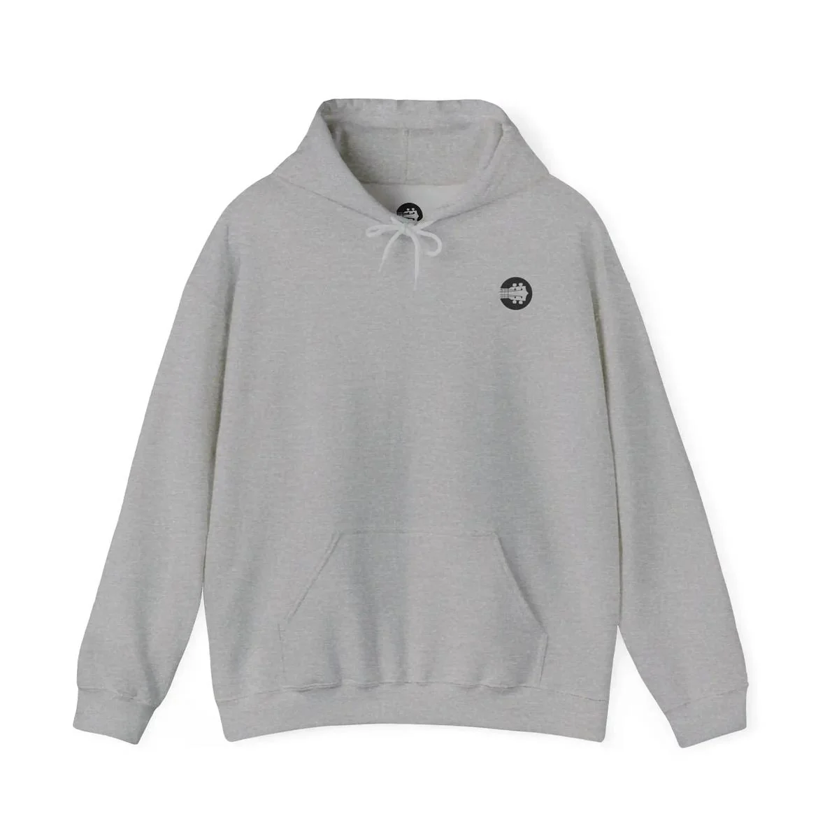 Uke Like The Pros Hoodie - Black Logo Pullover - Image 4