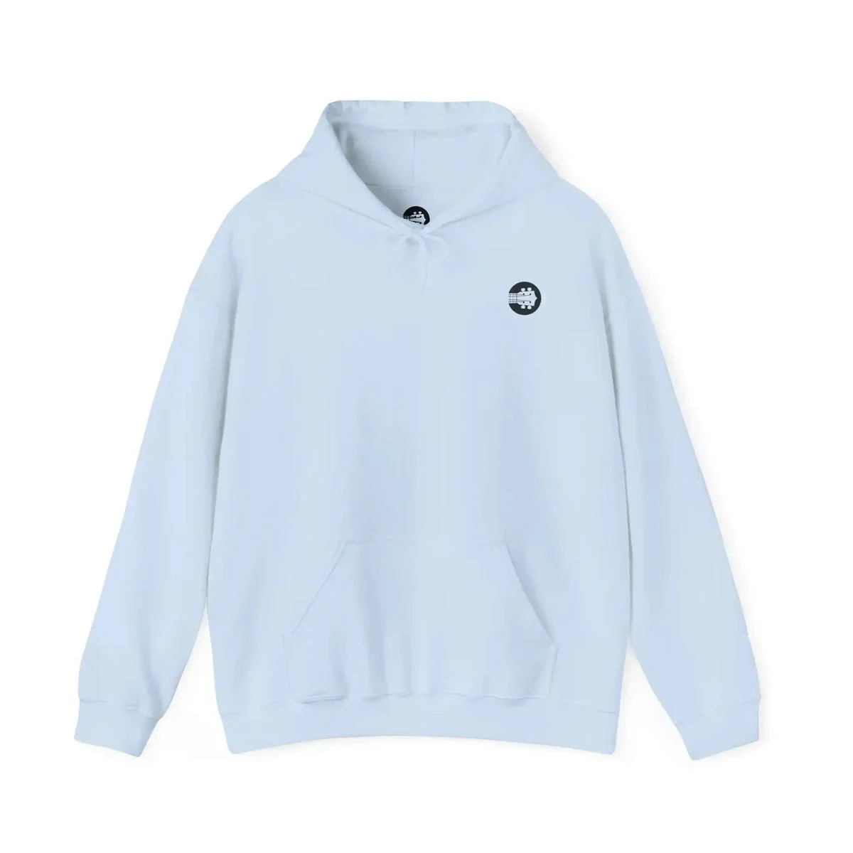 Uke Like The Pros Hoodie - Black Logo Pullover - Image 8