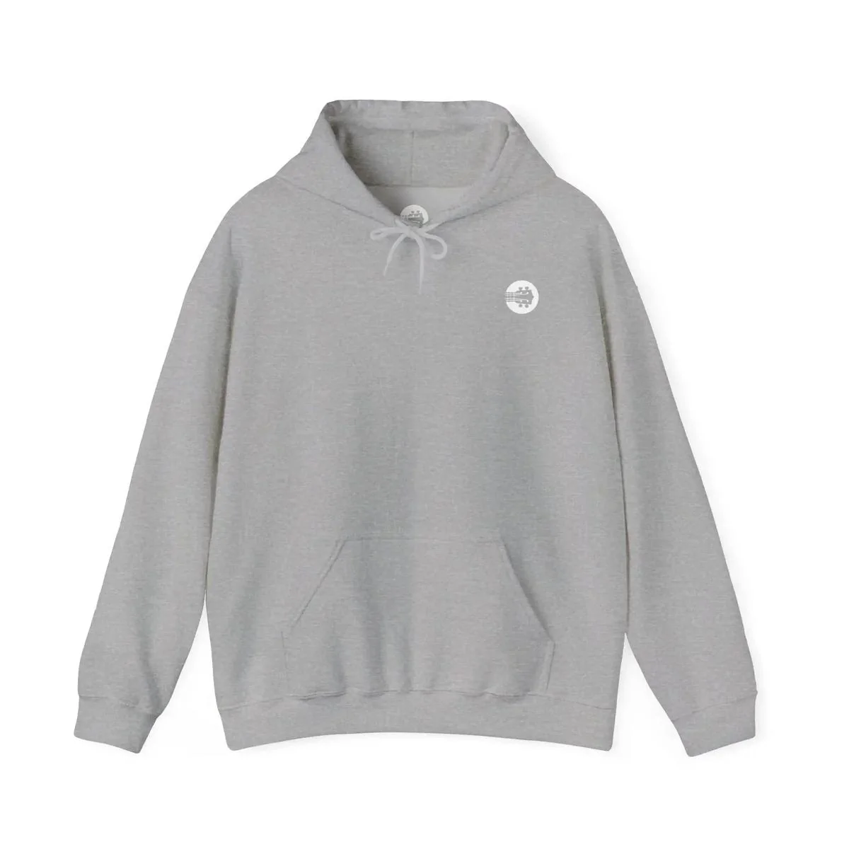 Uke Like The Pros Hoodie - White Logo Pullover - Image 10
