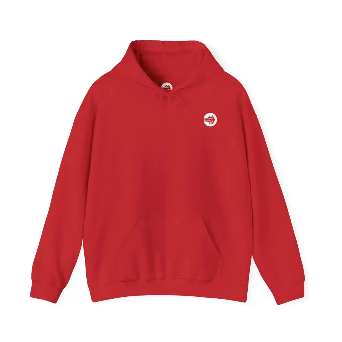 Uke Like The Pros Hoodie - White Logo Pullover - Image 11