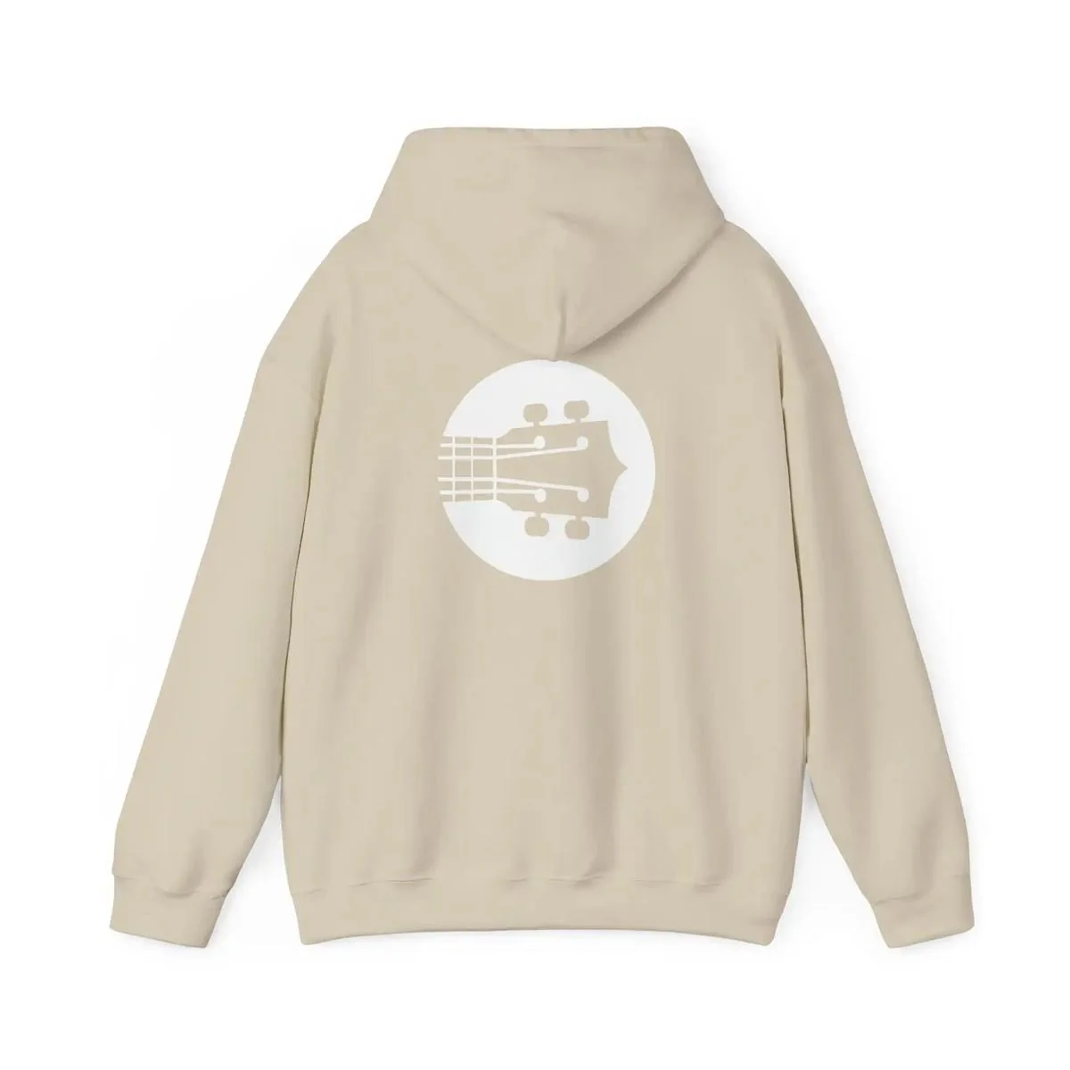 Uke Like The Pros Hoodie - White Logo Pullover - Image 15
