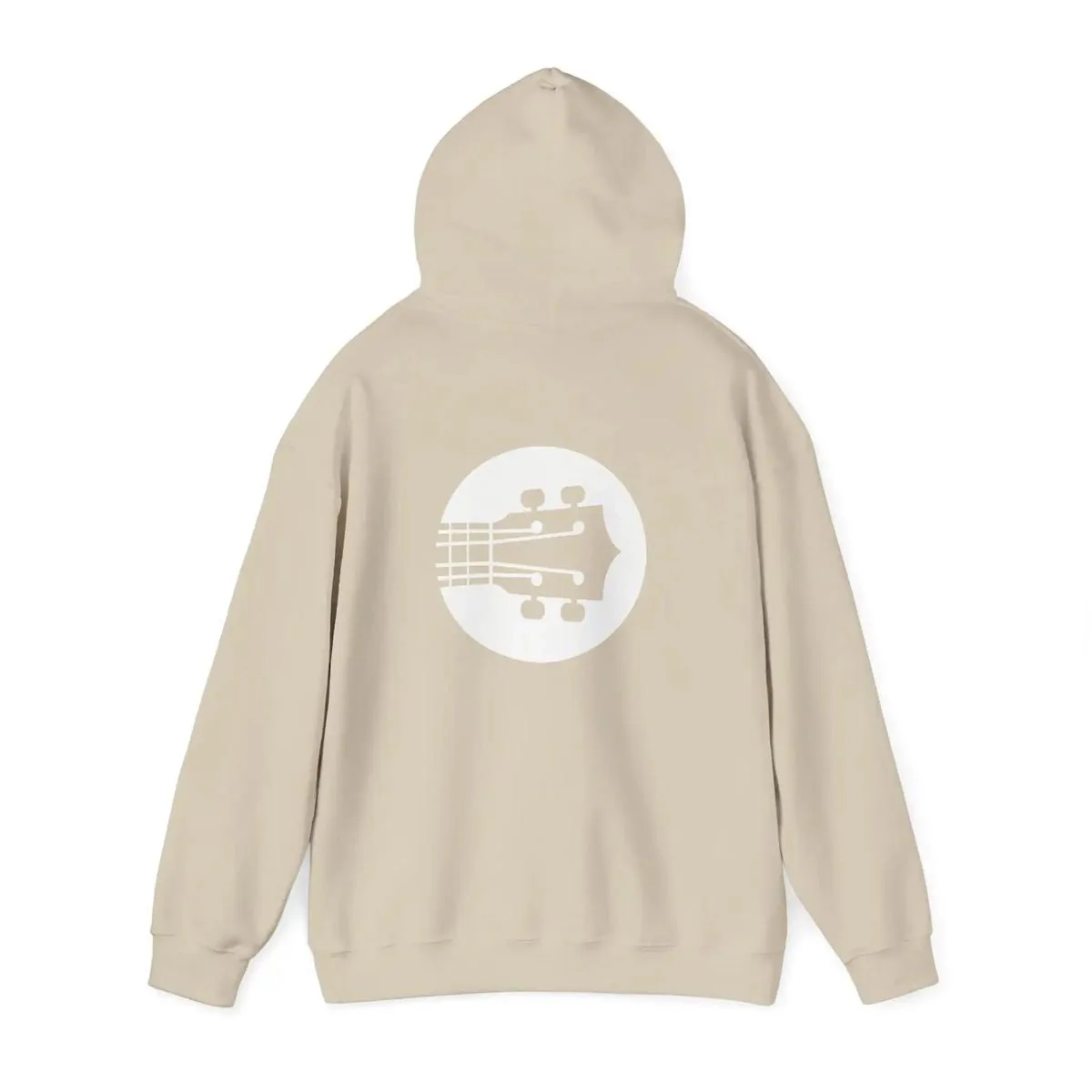 Uke Like The Pros Hoodie - White Logo Pullover - Image 16