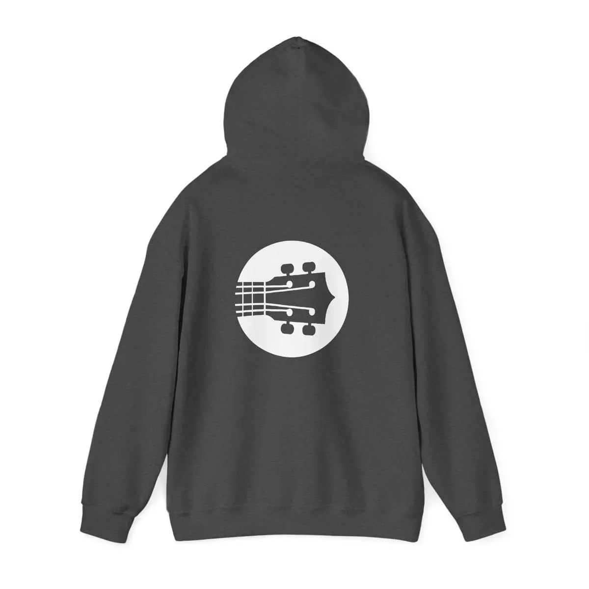 Uke Like The Pros Hoodie - White Logo Pullover - Image 25