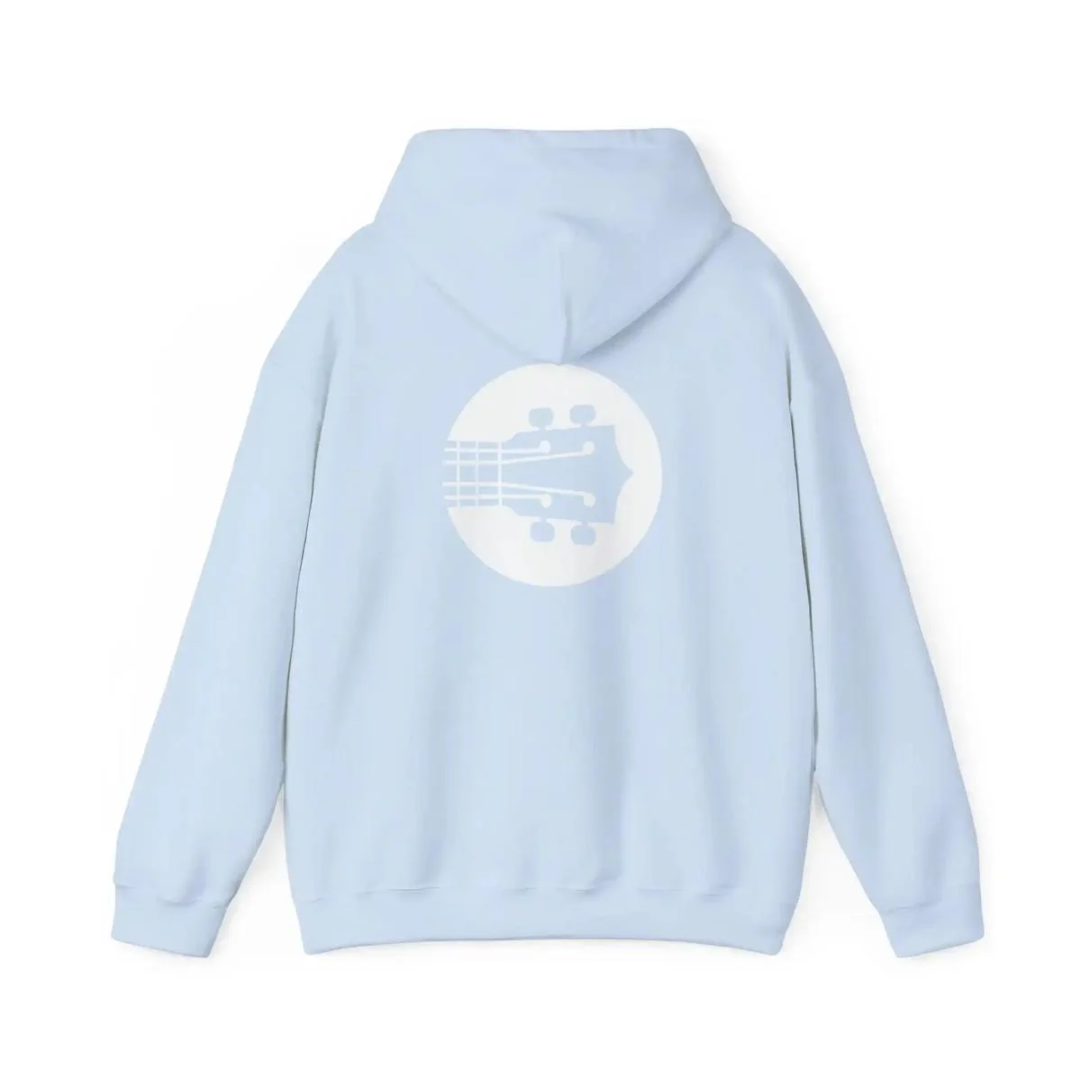 Uke Like The Pros Hoodie - White Logo Pullover - Image 27