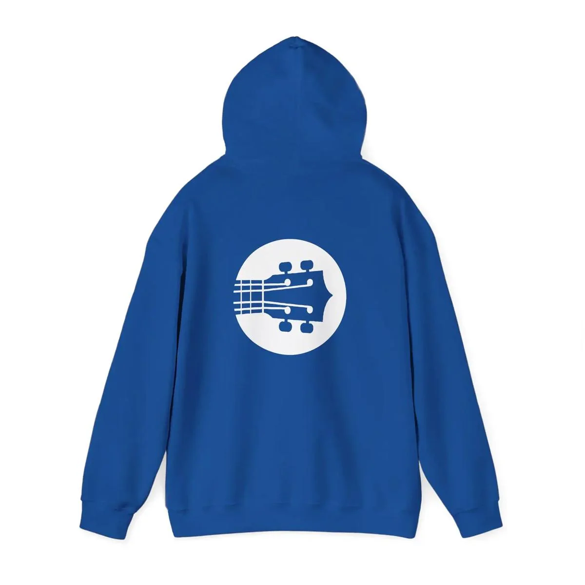 Uke Like The Pros Hoodie - White Logo Pullover - Image 31