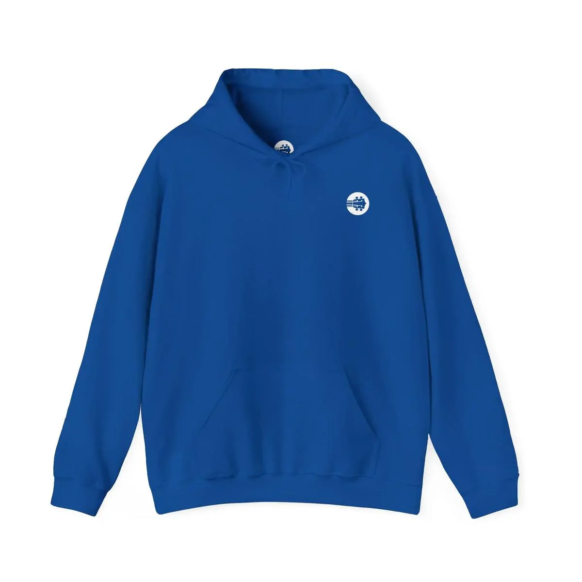 Uke Like The Pros Hoodie - White Logo Pullover - Image 7