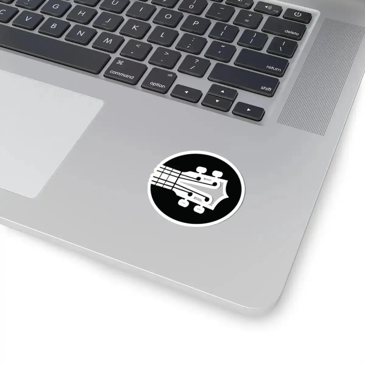Uke Like The Pros Sticker - Black Logo - Image 4