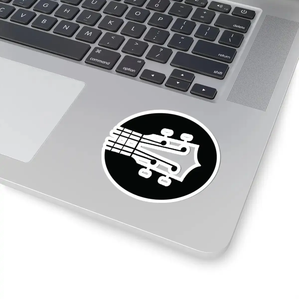 Uke Like The Pros Sticker - Black Logo - Image 5