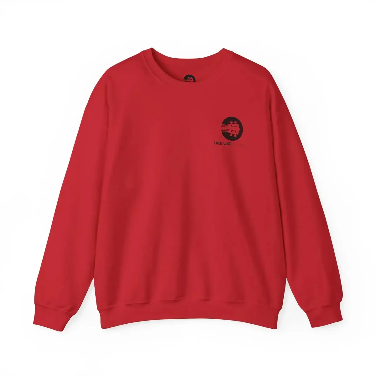 Uke Like The Pros Sweatshirt - Black Logo - Image 10