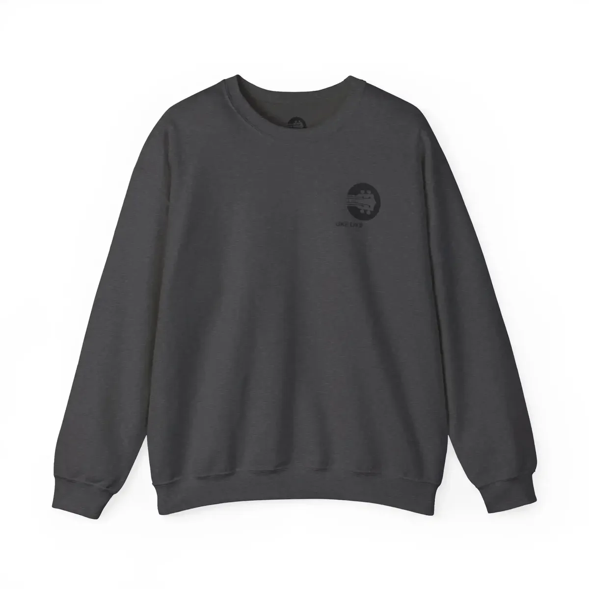 Uke Like The Pros Sweatshirt - Black Logo - Image 7