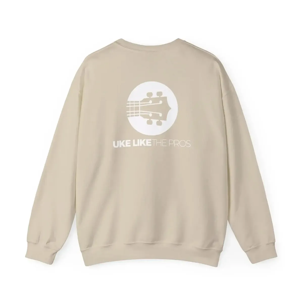 Uke Like The Pros Sweatshirt - White Logo - Image 13