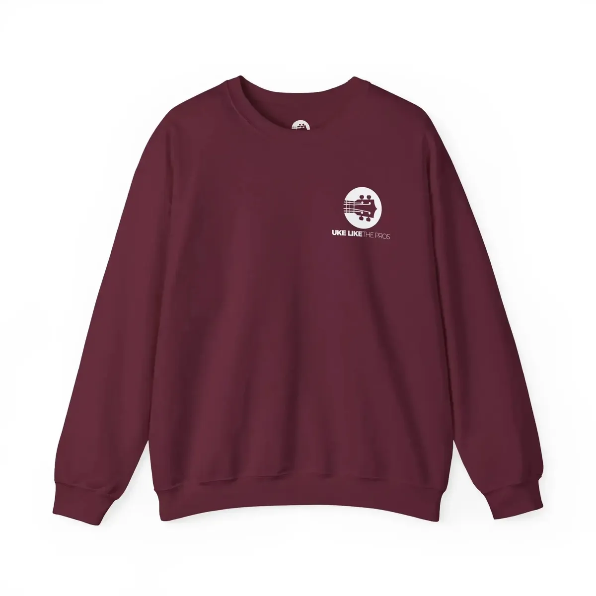 Uke Like The Pros Sweatshirt - White Logo - Image 3