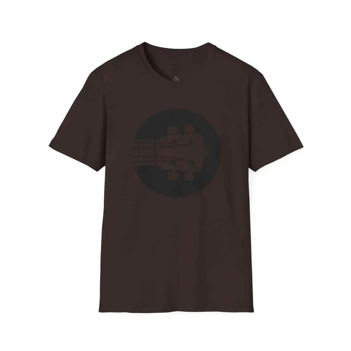 Uke Like The Pros T-Shirt - Black Logo - Image 4