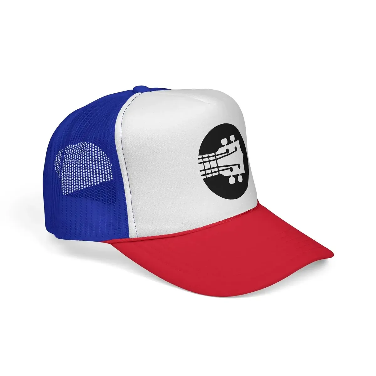 Uke Like The Pros Trucker Hat - Black Logo - Image 8
