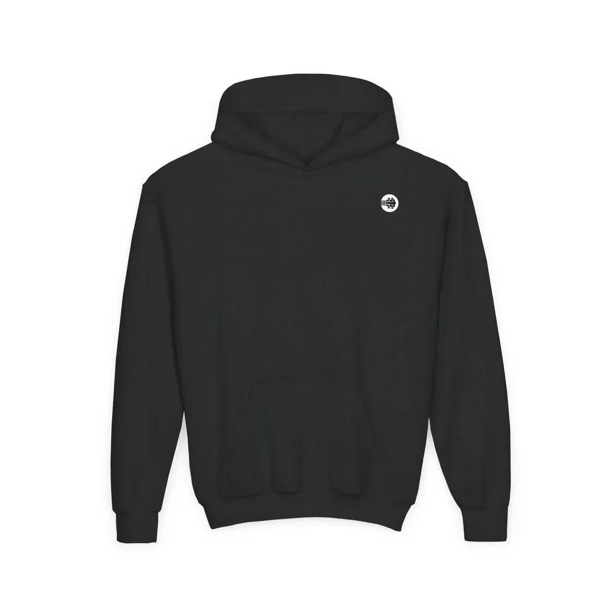 Uke Like The Pros Youth Hoodie - White Logo
