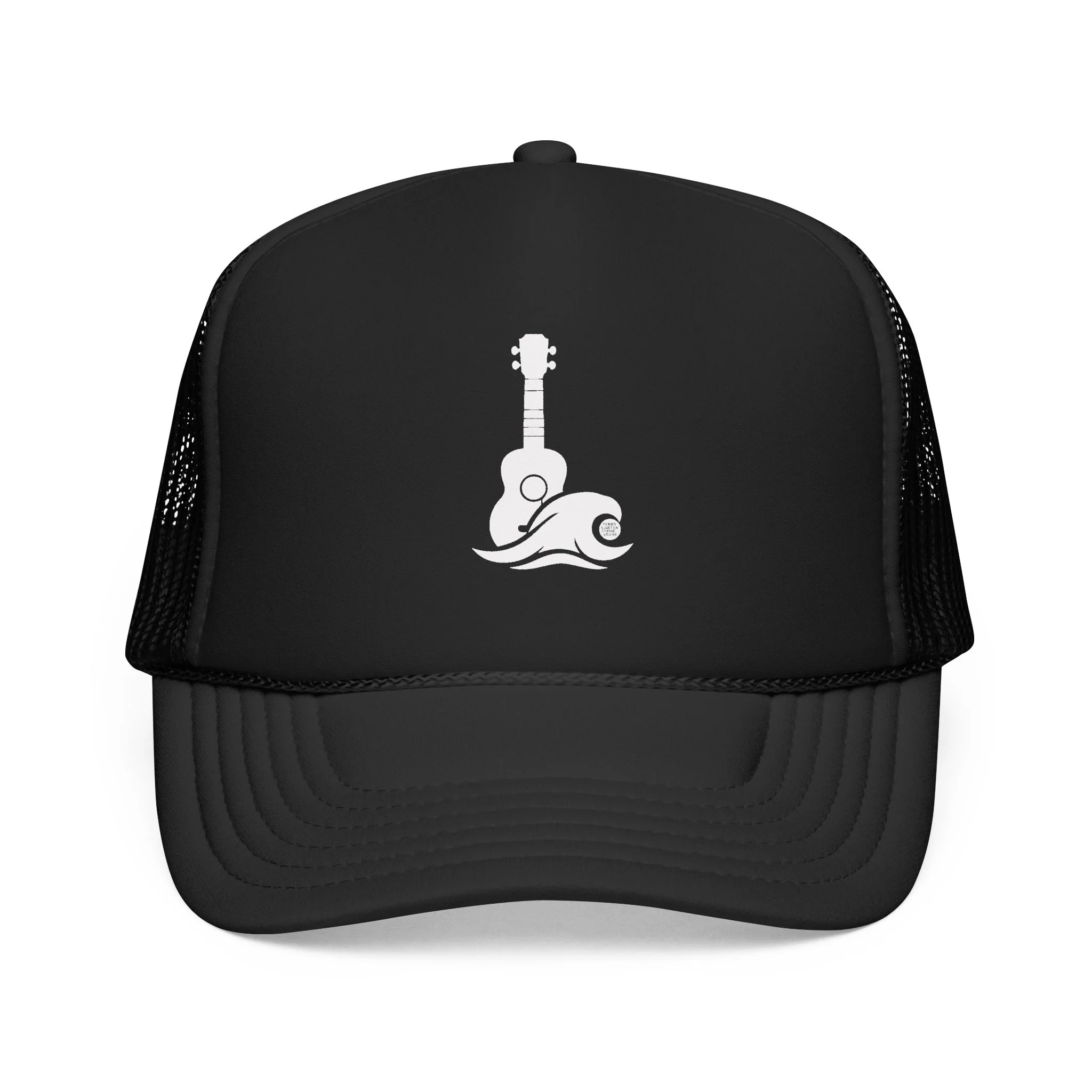 Ukulele Musician Foam Trucker Hat - Image 11