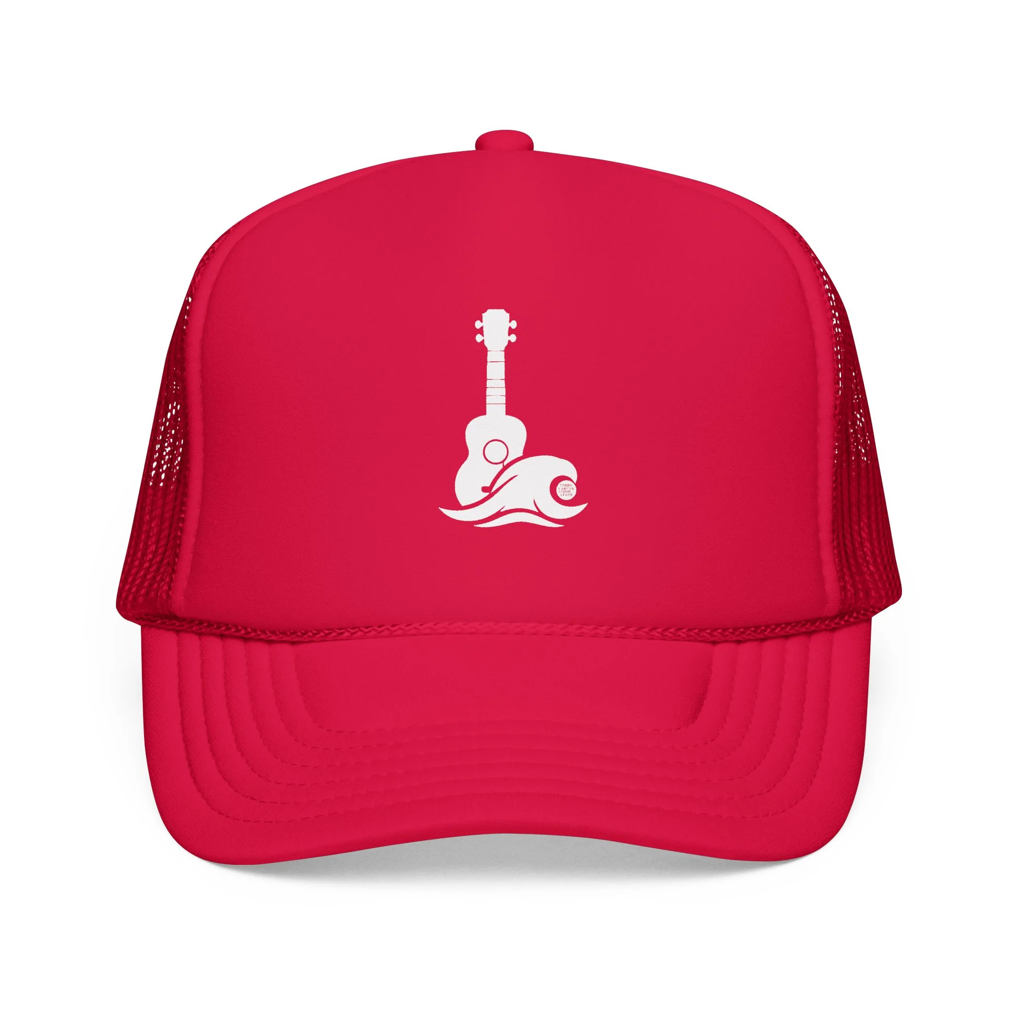 Ukulele Musician Foam Trucker Hat - Image 13