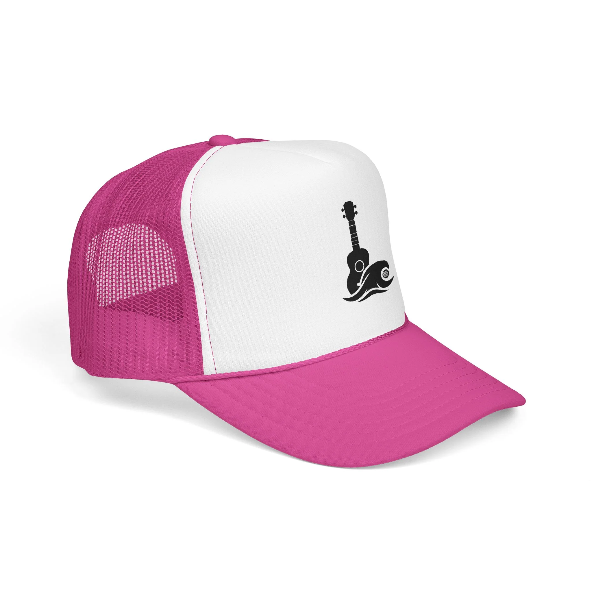 Ukulele Musician Foam Trucker Hat - Image 23
