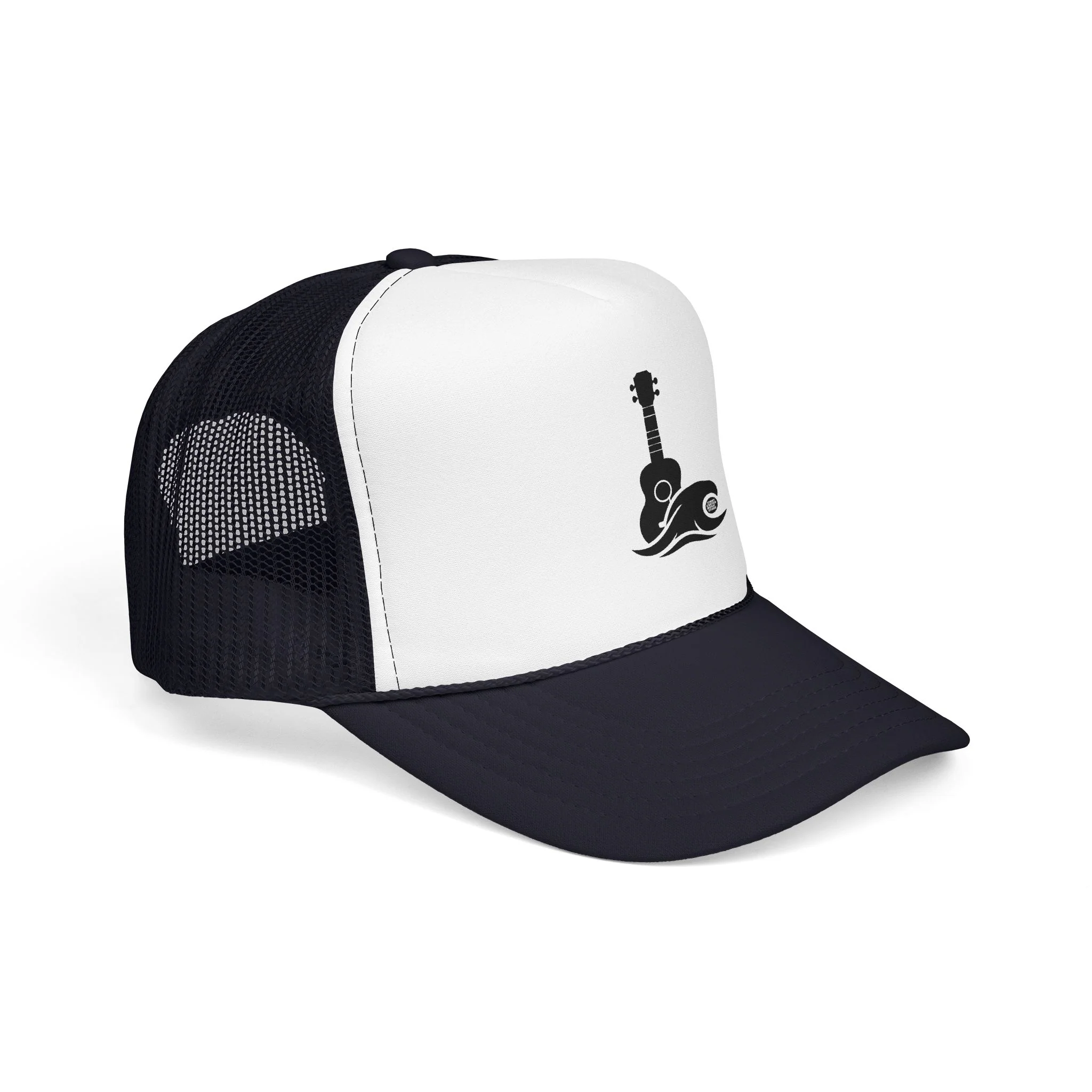 Ukulele Musician Foam Trucker Hat - Image 32