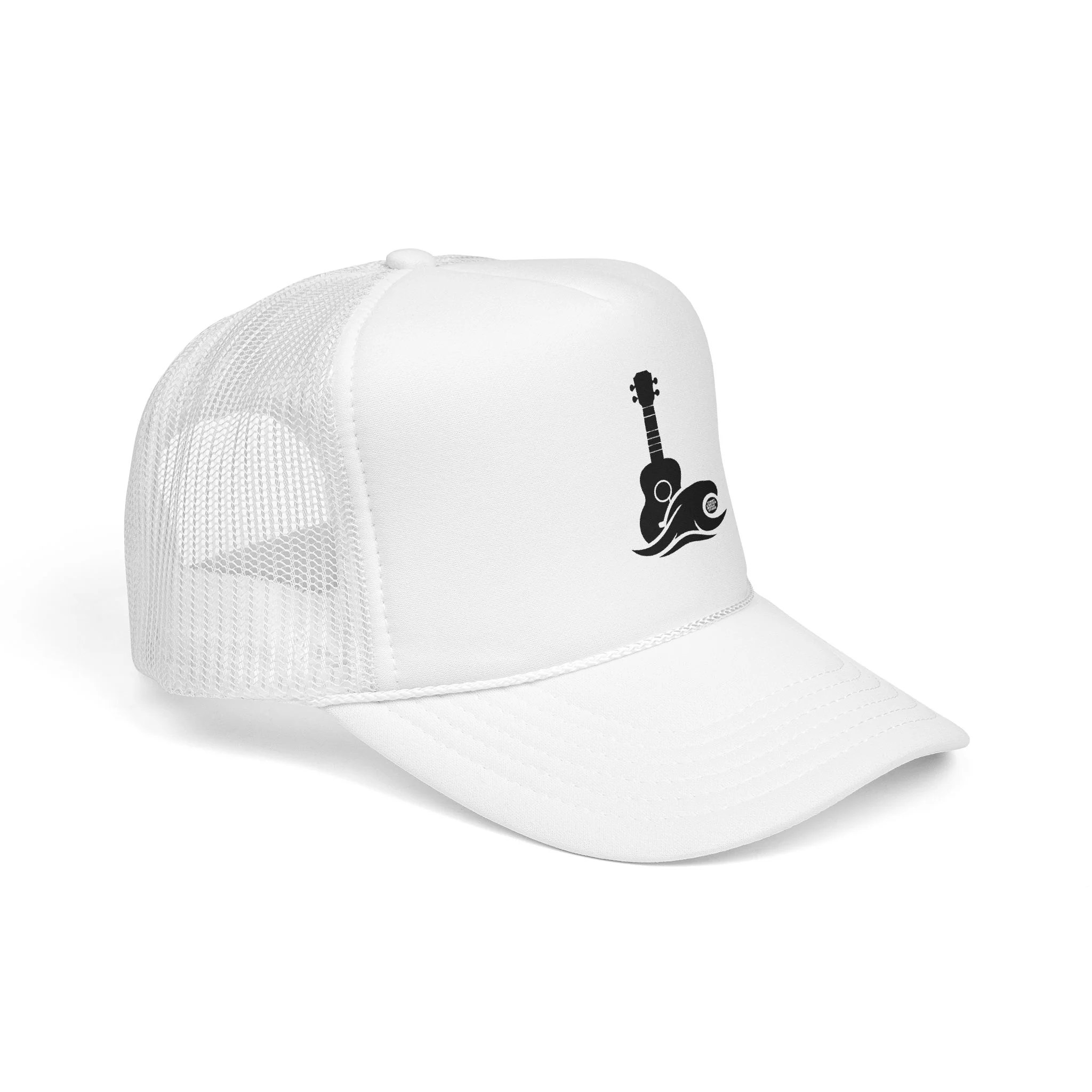 Ukulele Musician Foam Trucker Hat - Image 41
