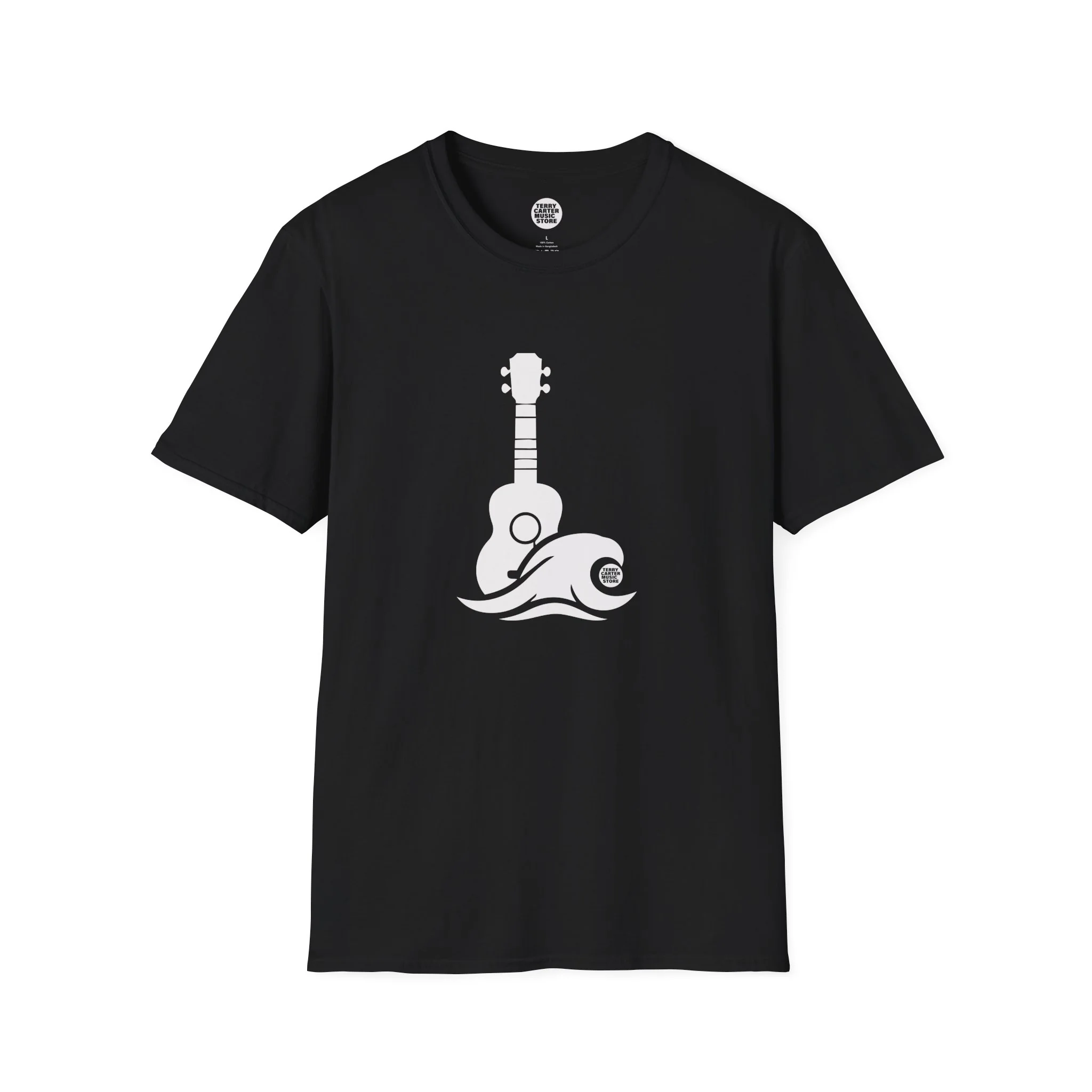 Ukulele Musician T‑Shirt - White Logo