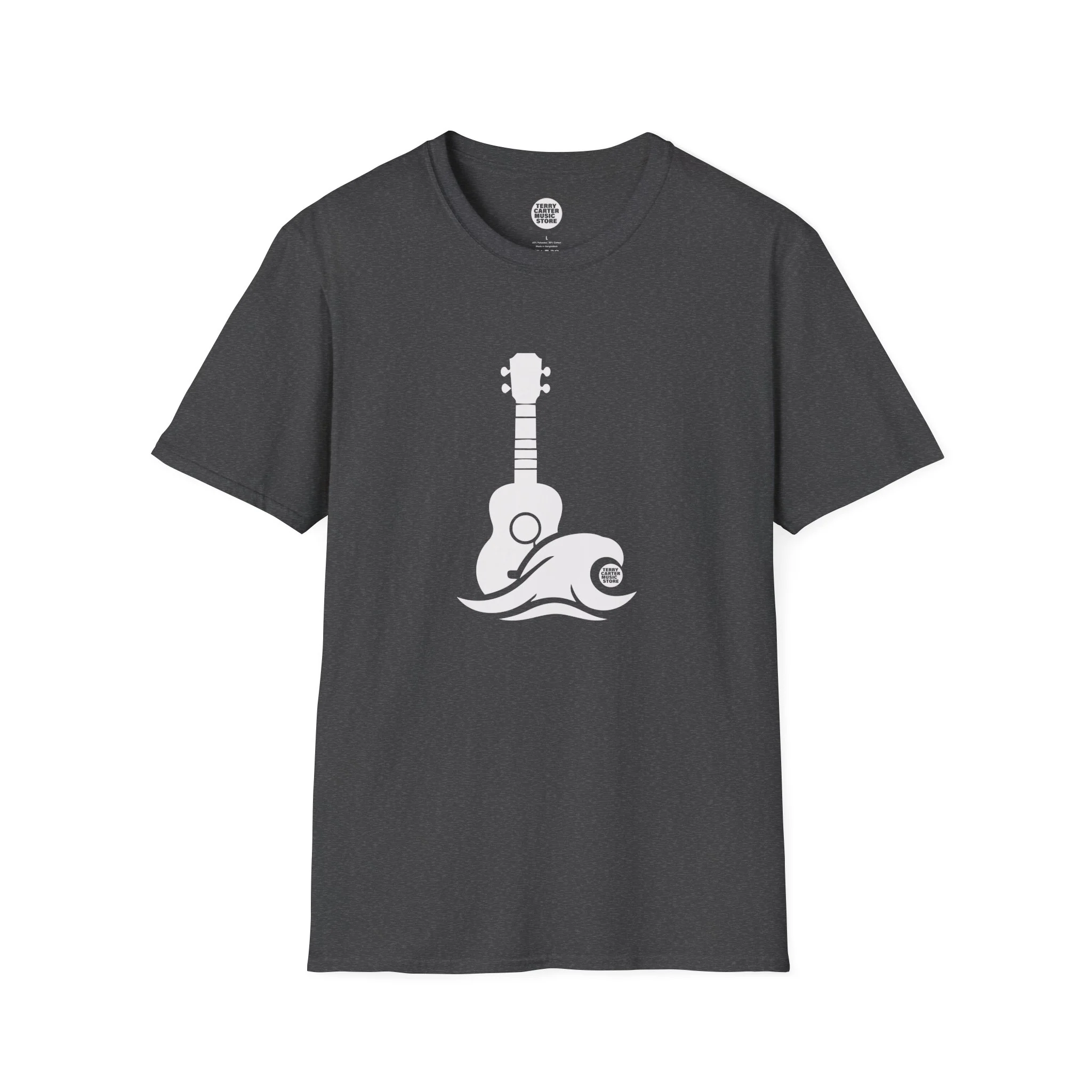 Ukulele Musician T‑Shirt - White Logo - Image 5
