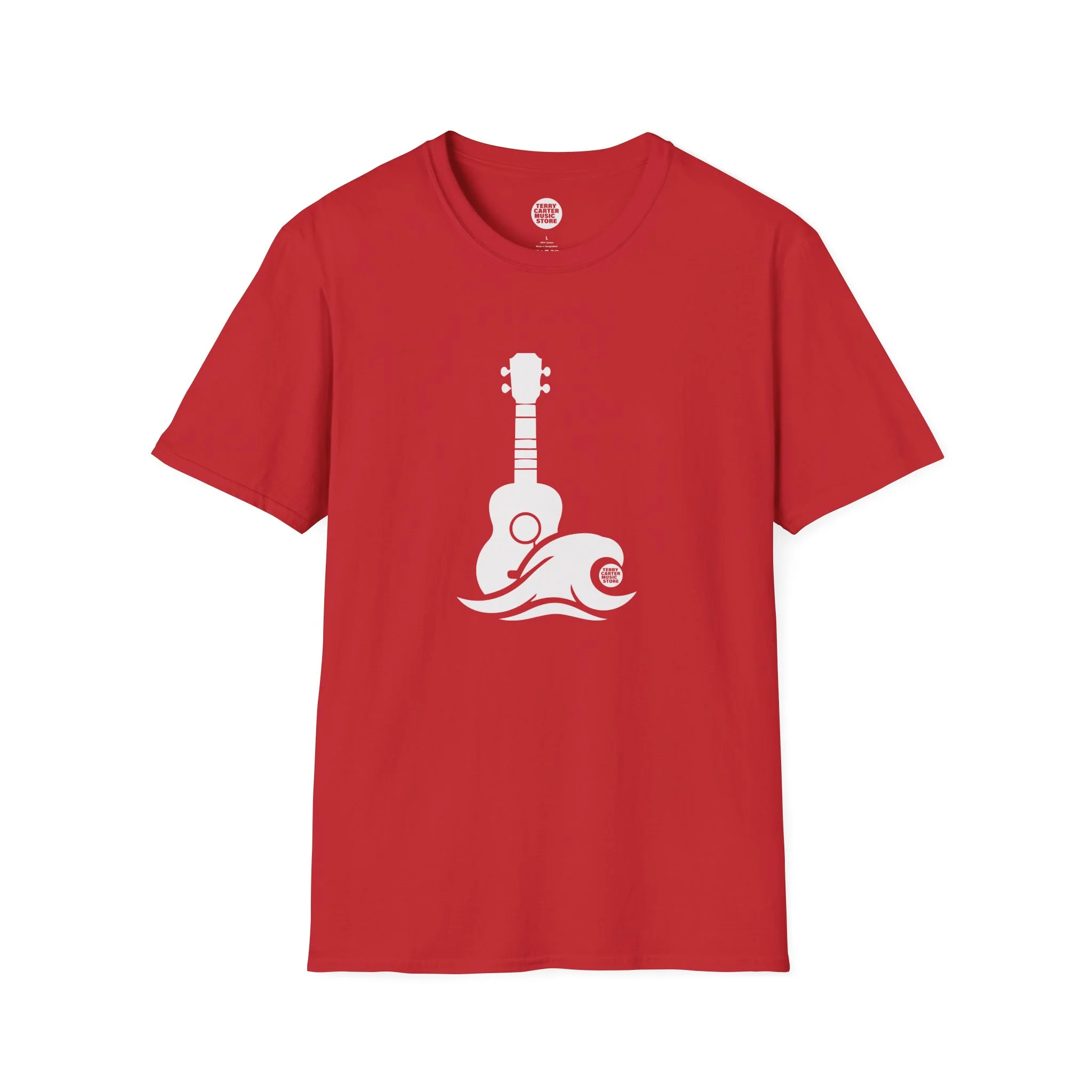 Ukulele Musician T‑Shirt - White Logo - Image 8