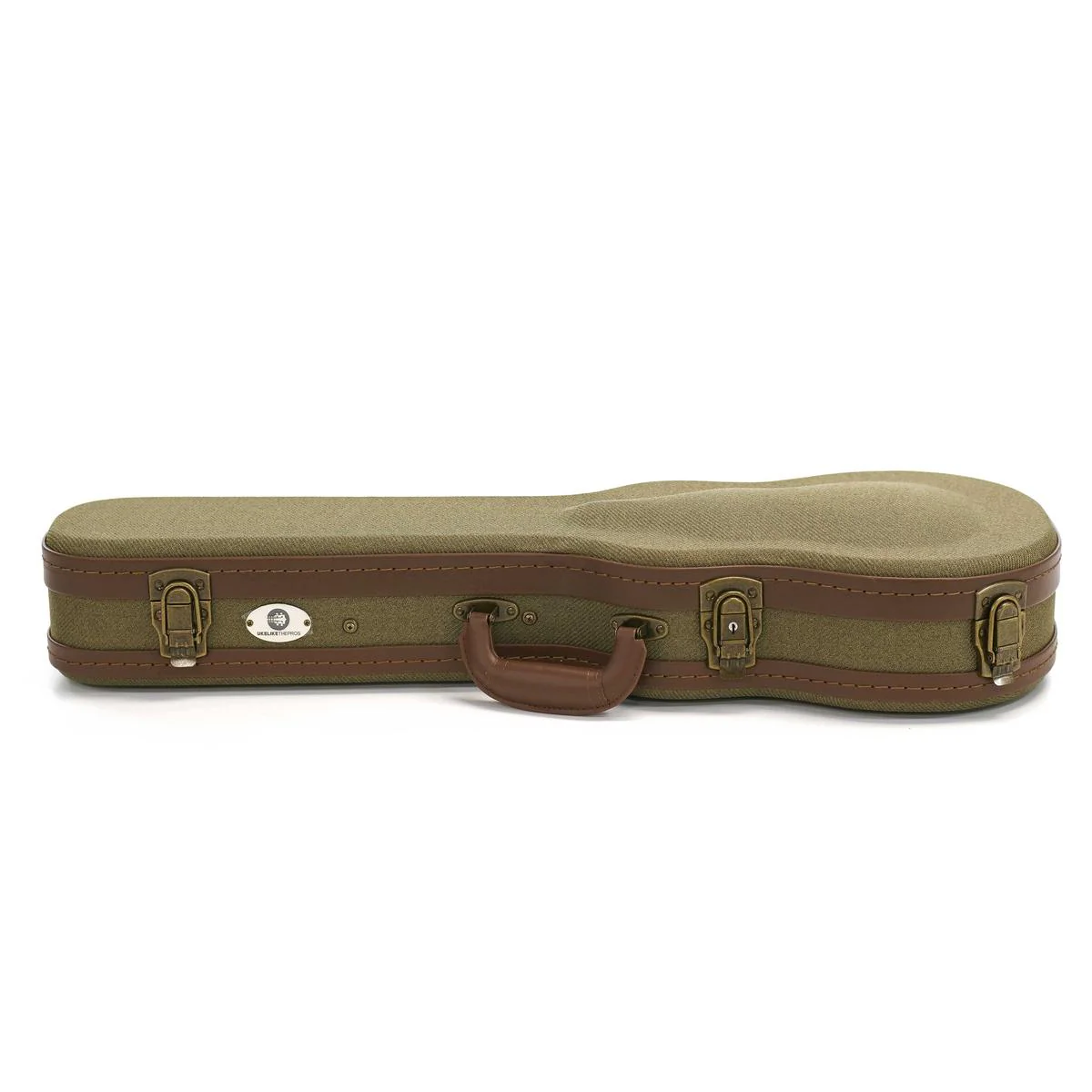 ULTP OTT-AT Tenor Ukulele Olive Tweed Archtop Hardshell Case "Rosalind" - Discounted - Image 2