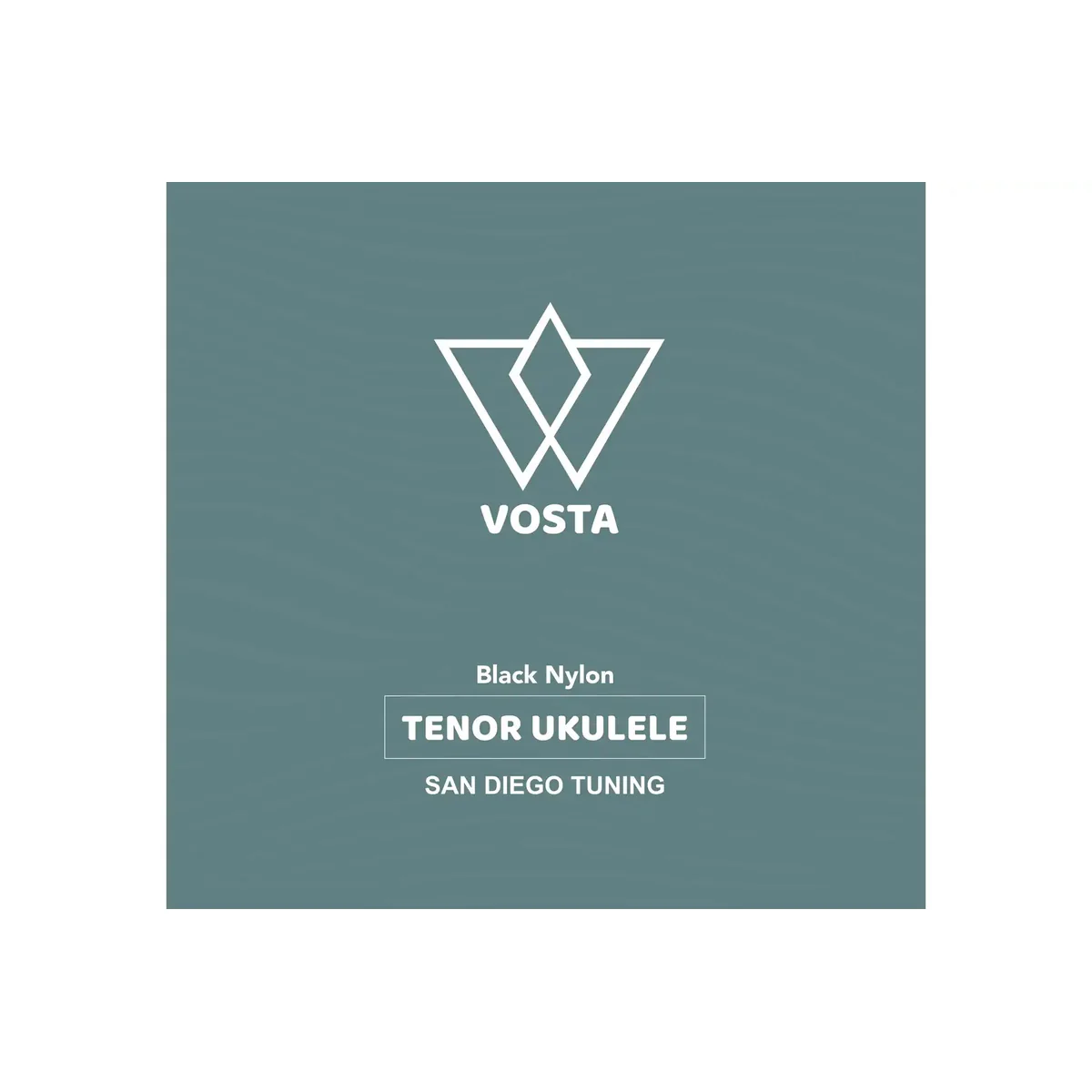 Vosta Black Nylon Tenor Ukulele Strings - San Diego Tuning