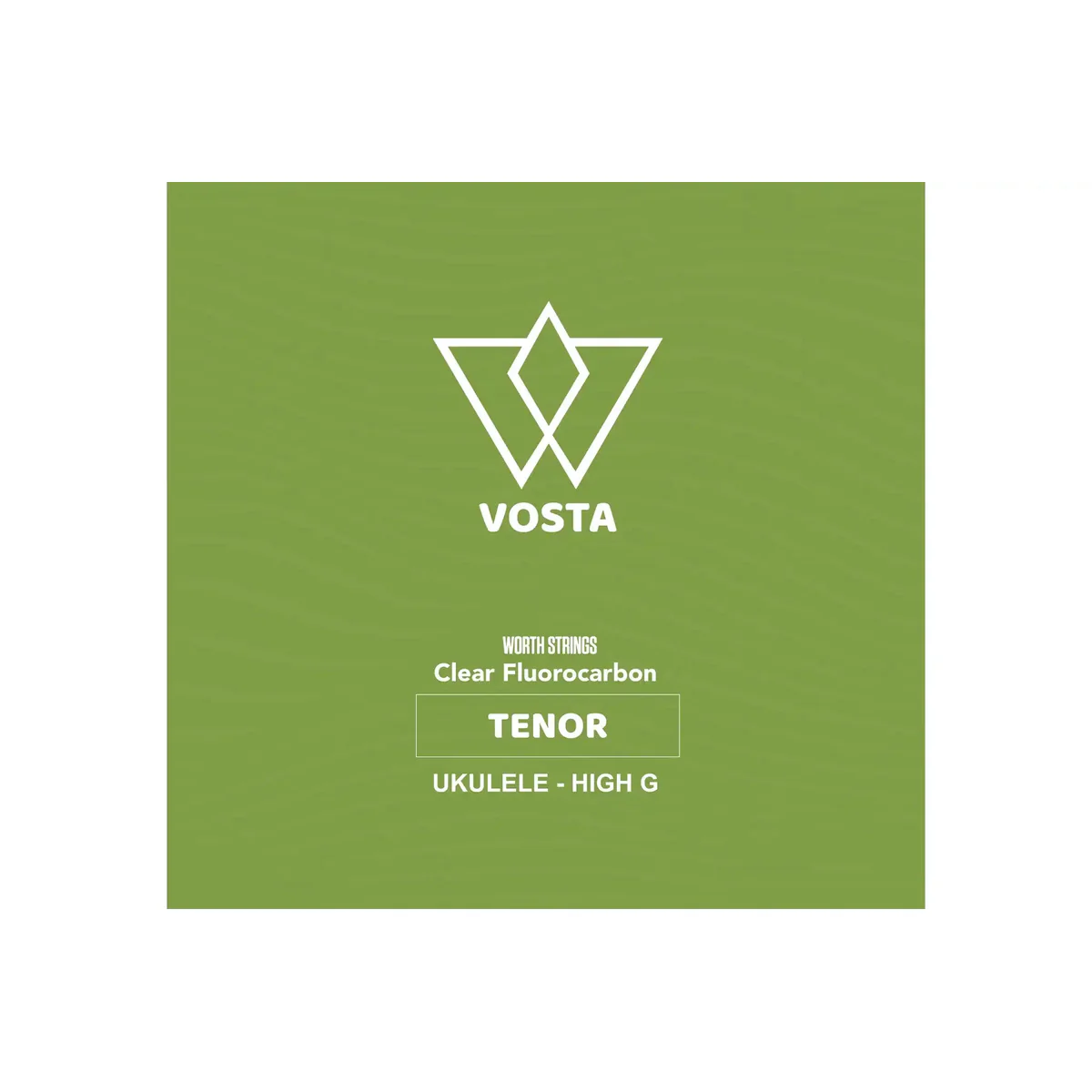 Worth Clear by Vosta Fluorocarbon Tenor Ukulele Strings - High G