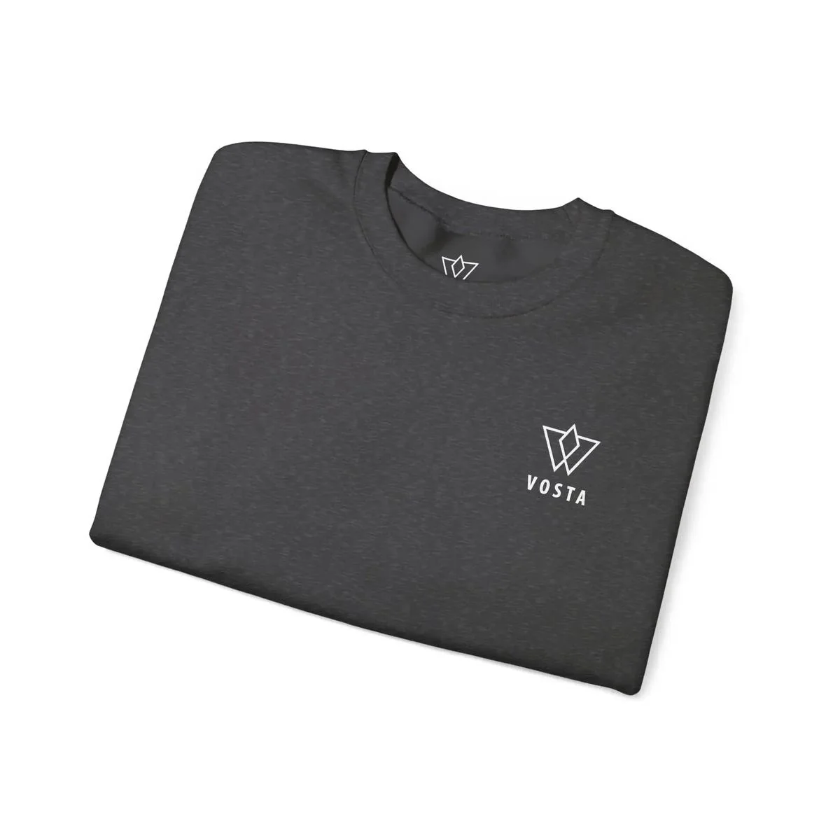 Vosta Crewneck Sweatshirt - White Logo - Image 16
