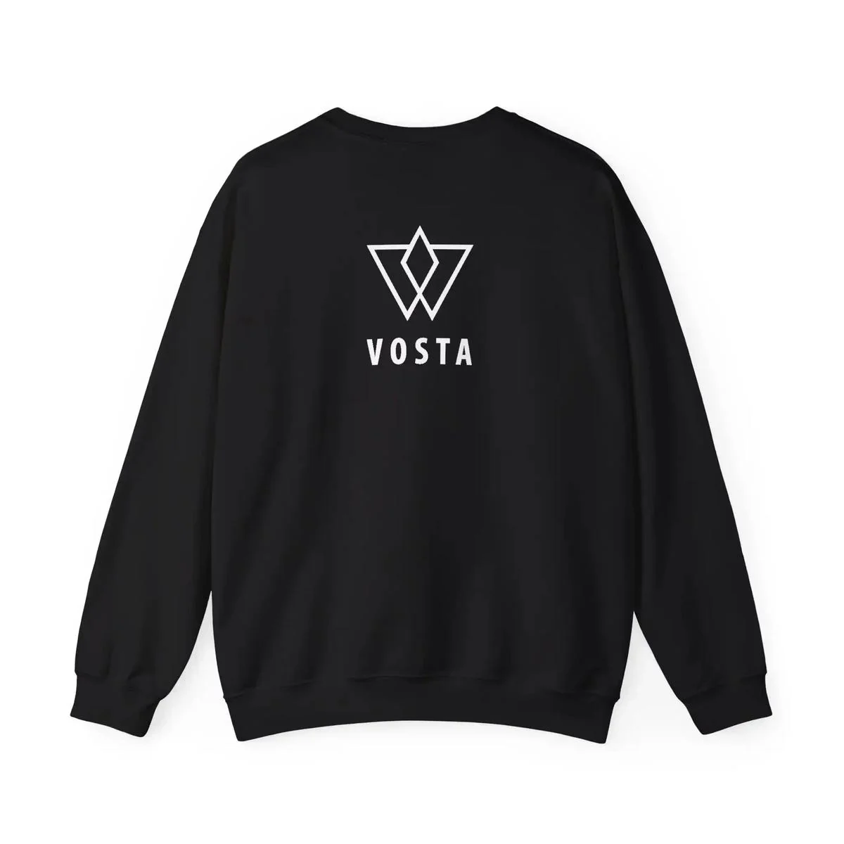Vosta Crewneck Sweatshirt - White Logo - Image 2