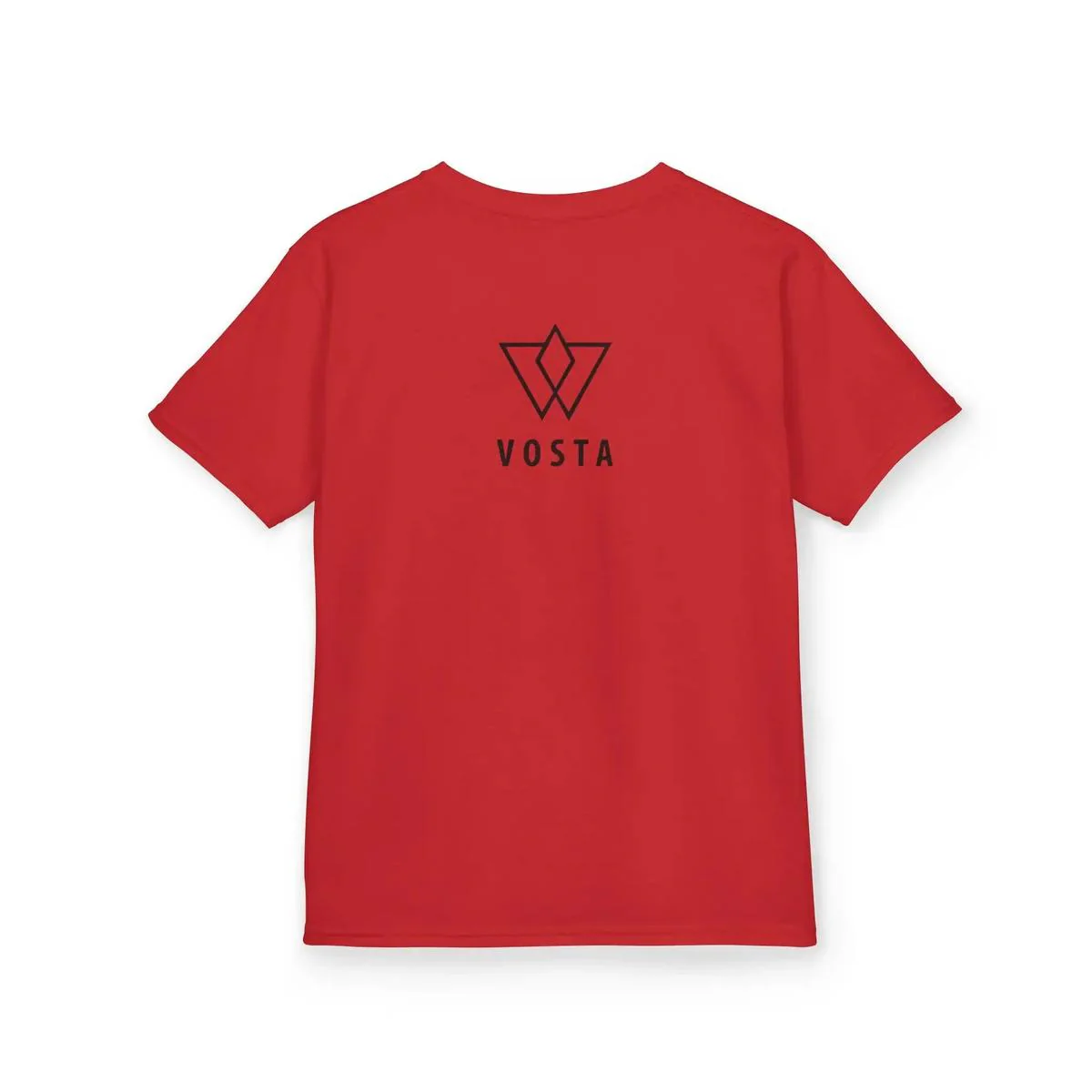 Vosta Kids T-Shirt — Black Logo - Image 52