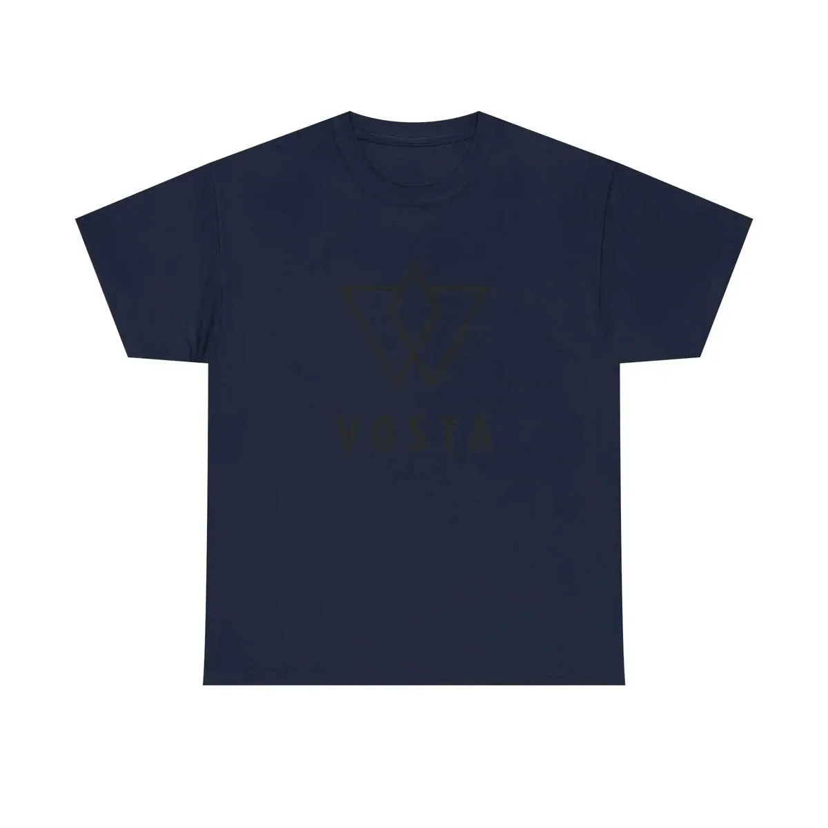 Vosta Minimal Logo T-Shirt - Black Logo - Image 14