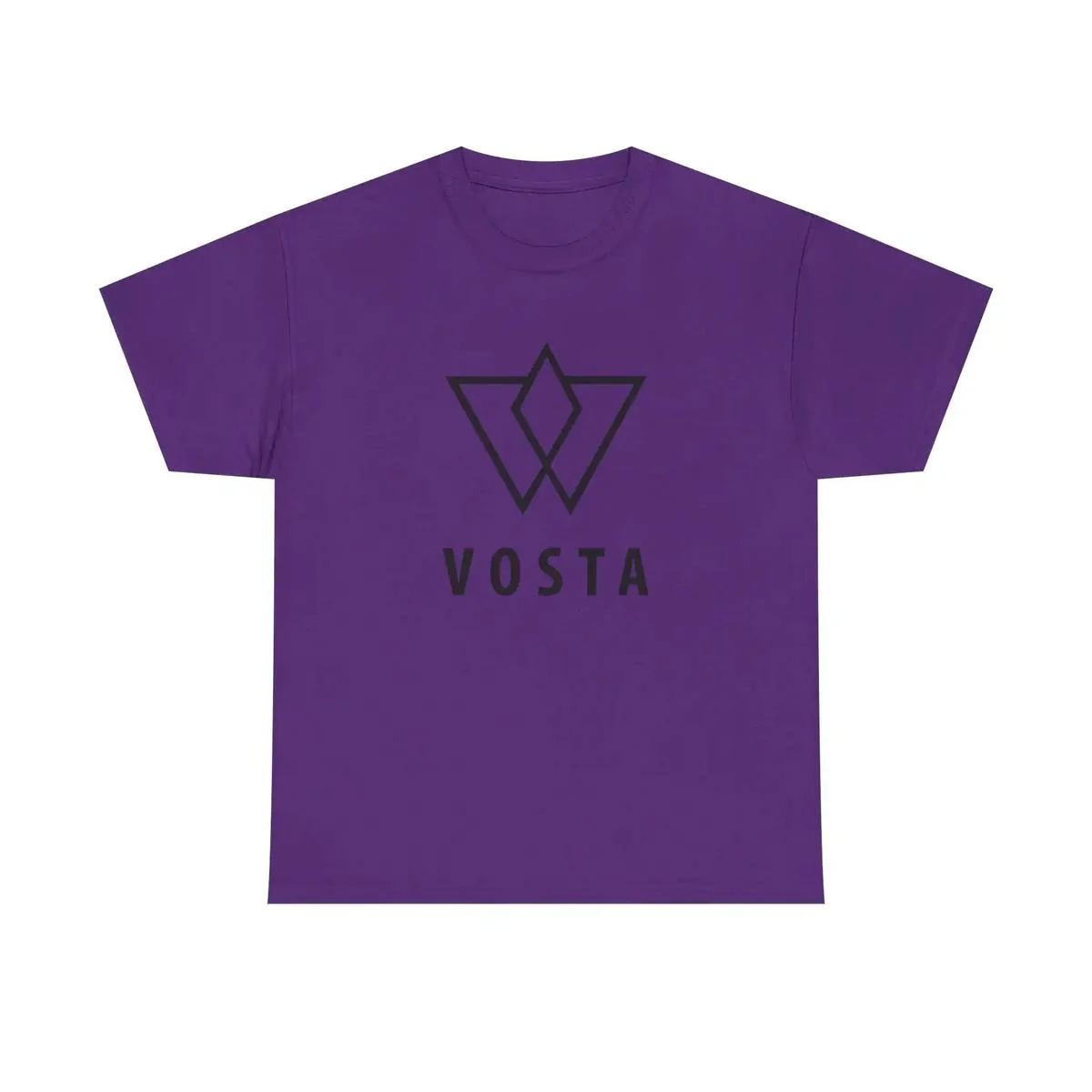 Vosta Minimal Logo T-Shirt - Black Logo - Image 15