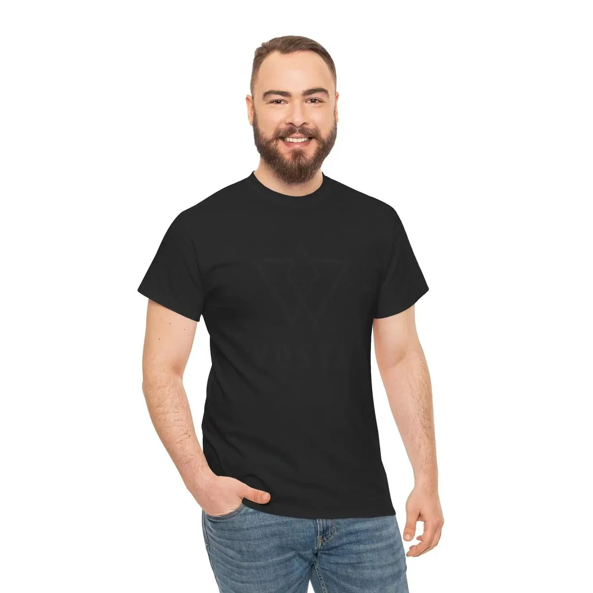 Vosta Minimal Logo T-Shirt - Black Logo - Image 22
